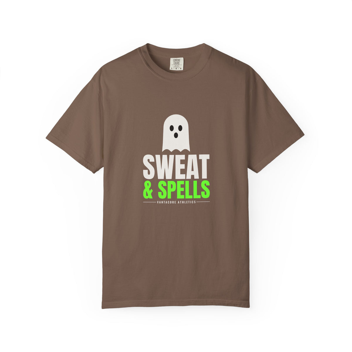 Sweat & Spells | Women's Halloween Garment-Dyed Graphic Tee