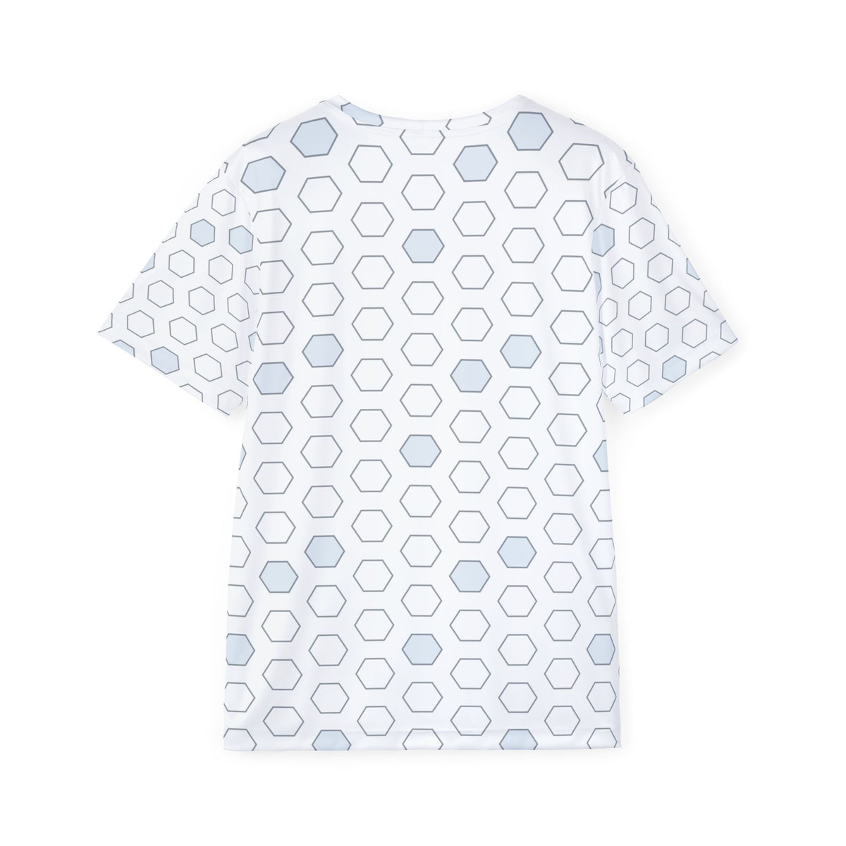 Soccer Arctic White Hex Pitch Men's Sports Jersey
