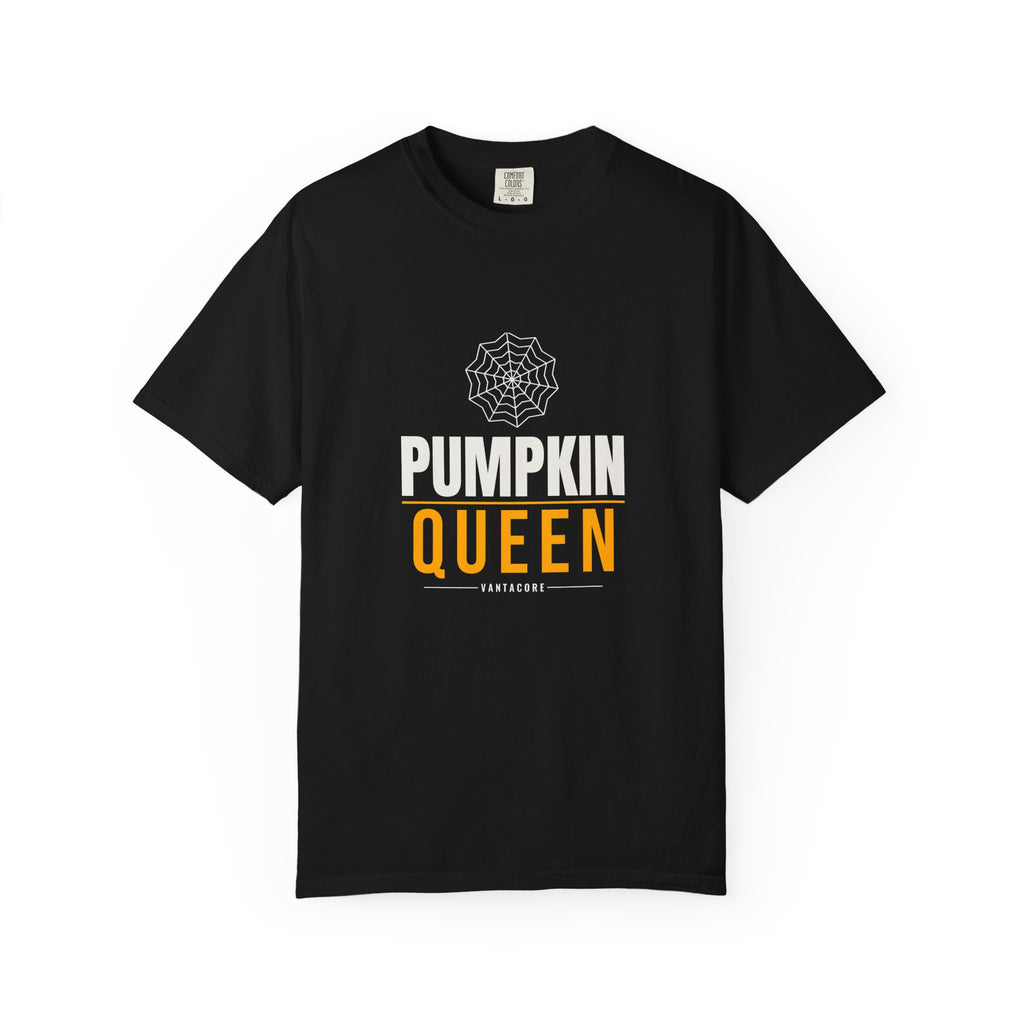 Pumpkin Queen | Women's Halloween Garment-Dyed Graphic Tee