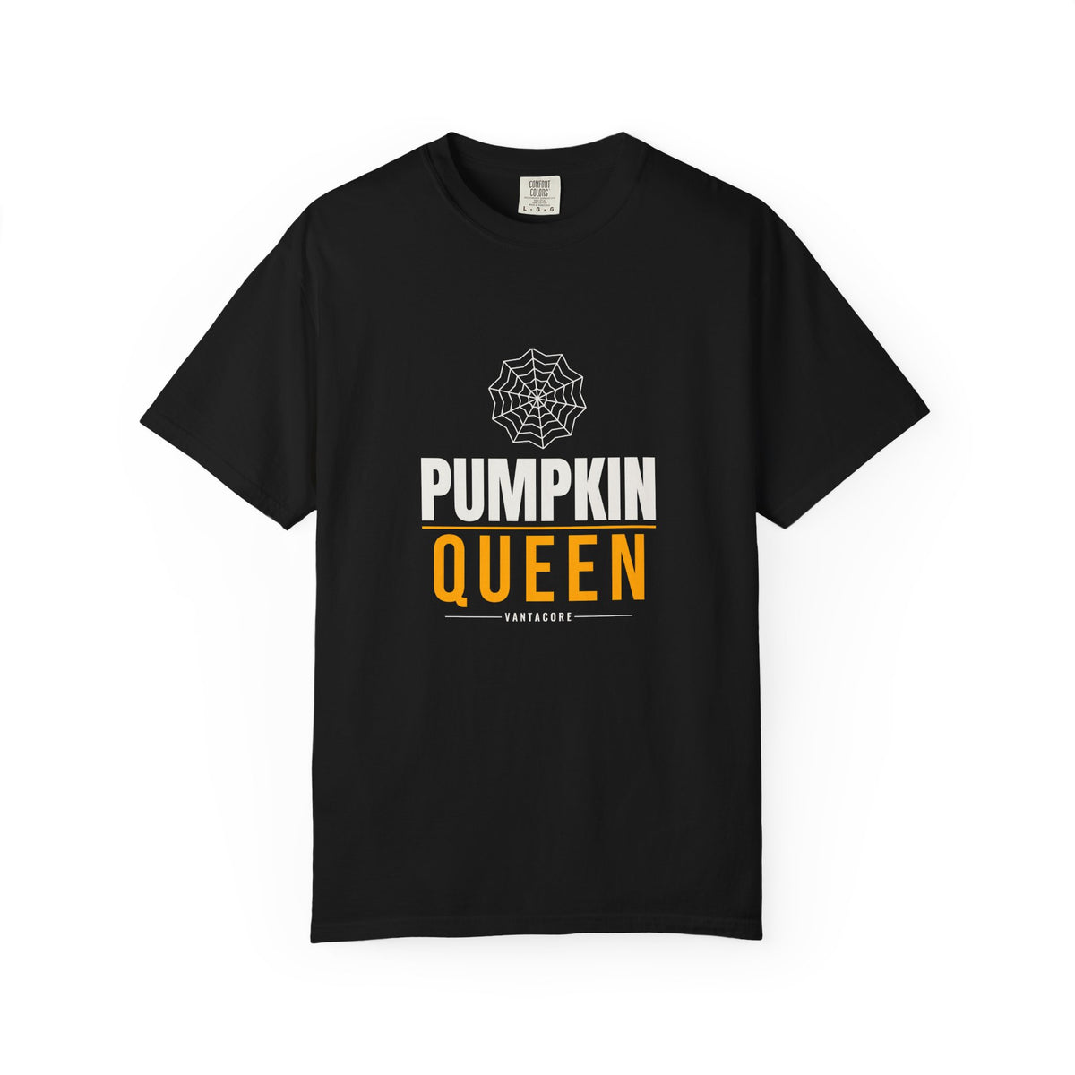 Pumpkin Queen | Women's Halloween Garment-Dyed Graphic Tee