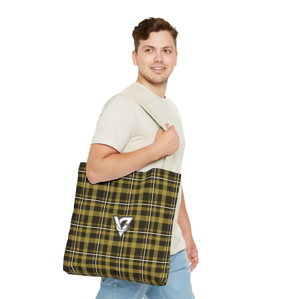 Hayride Flannel Tote Bag — All-Over Print Gym & Everyday Tote