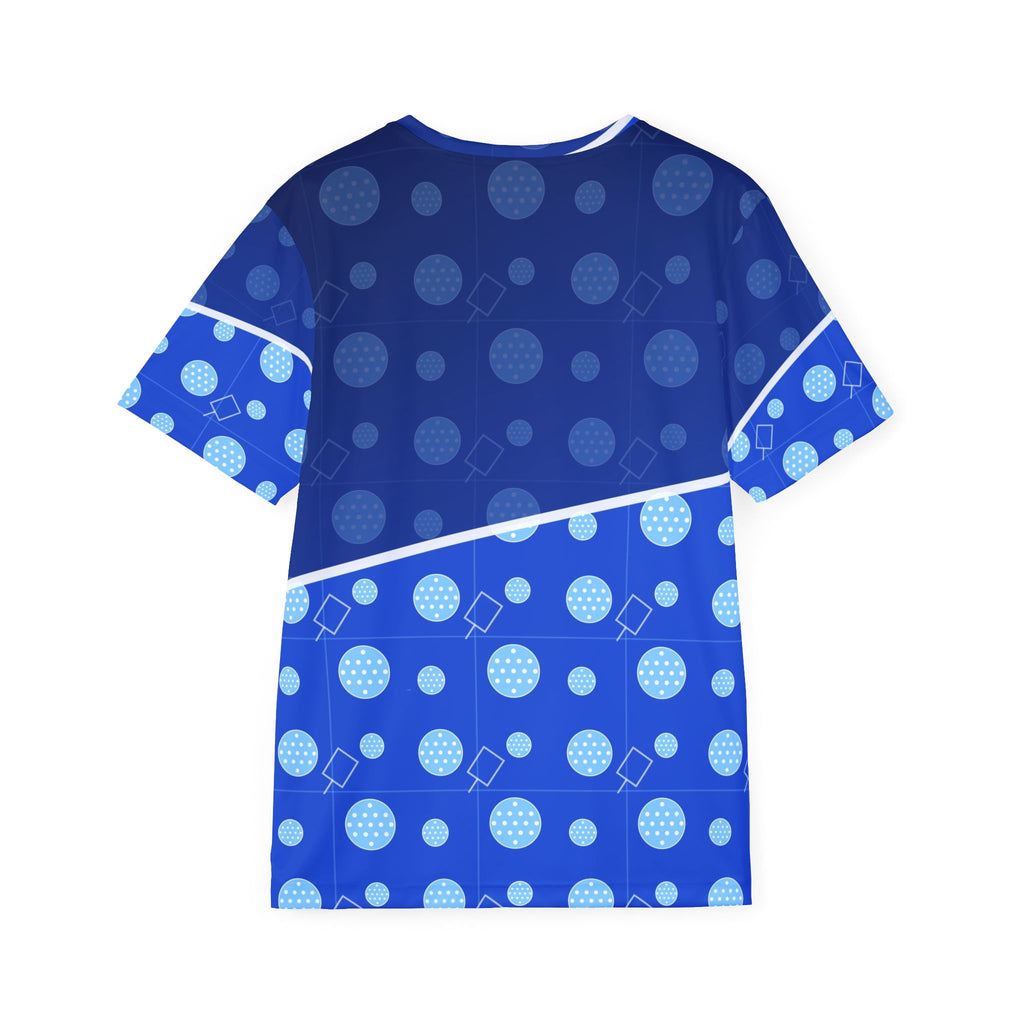 Pickleball Royal Ice Dink Dot Men's Sports Jersey