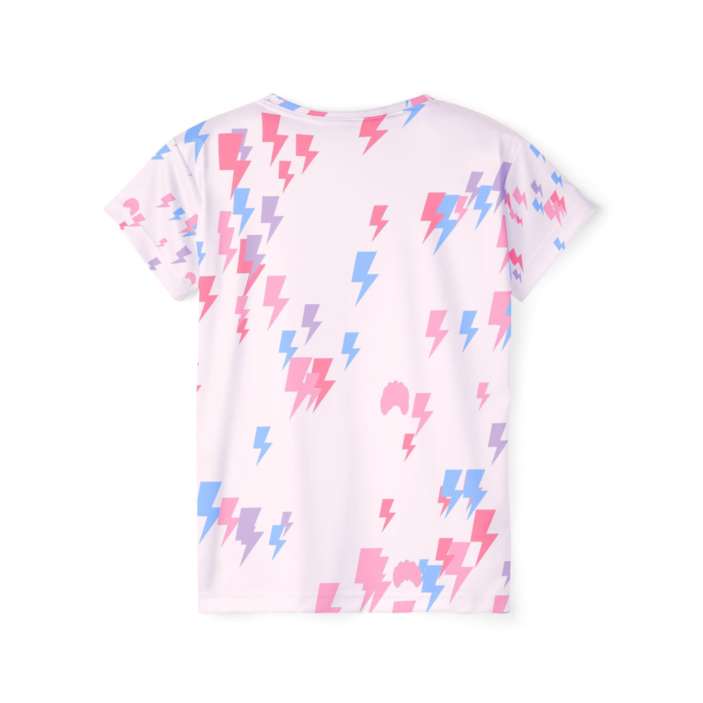 Yoga Cotton Candy Bolt Strike Women's Sports Jersey