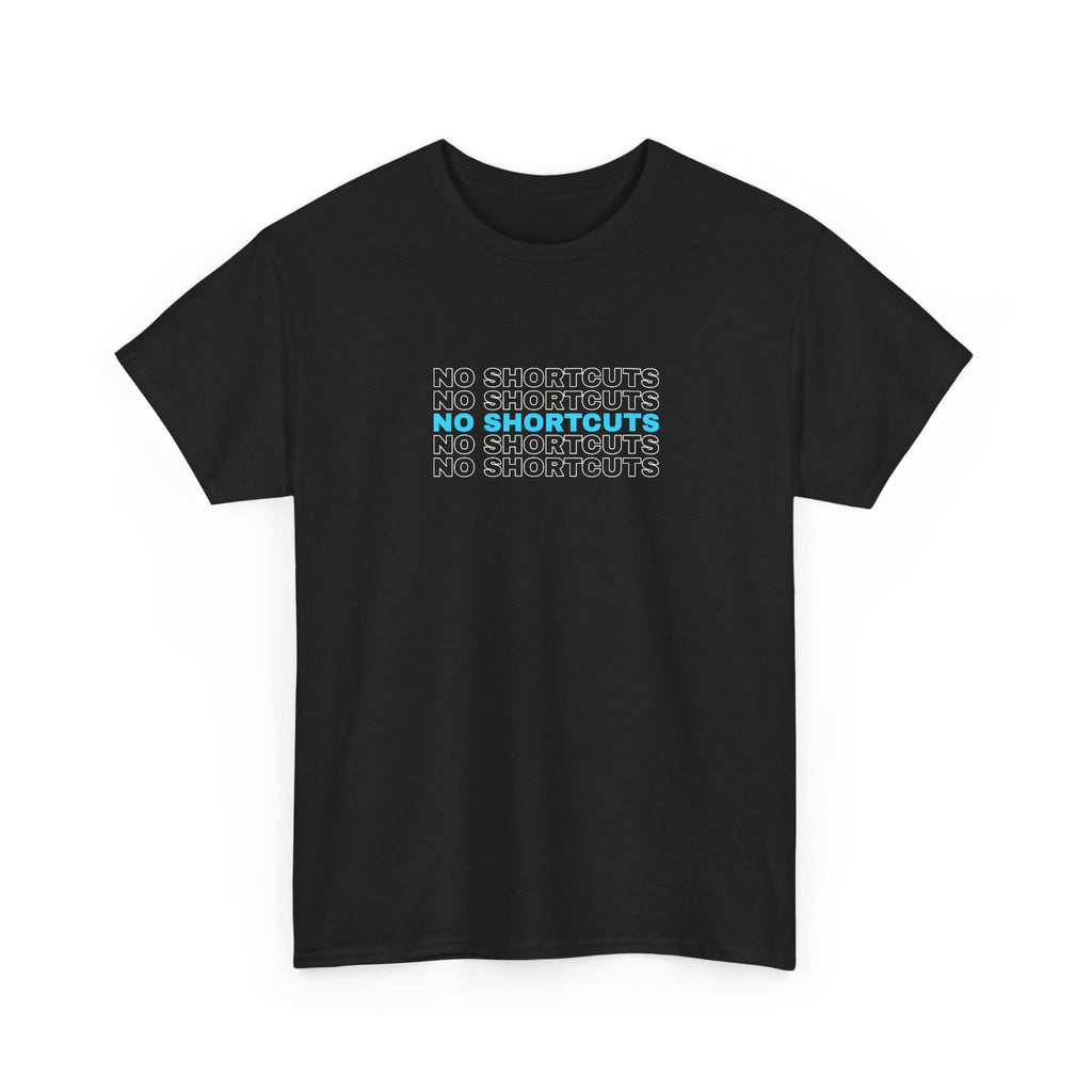 No Shortcuts | Men's Graphic Gym T-Shirt