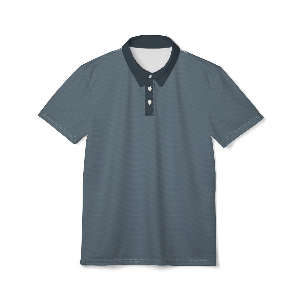 Classic Striped Polo Shirt – Men's Casual Golf & Work Polo
