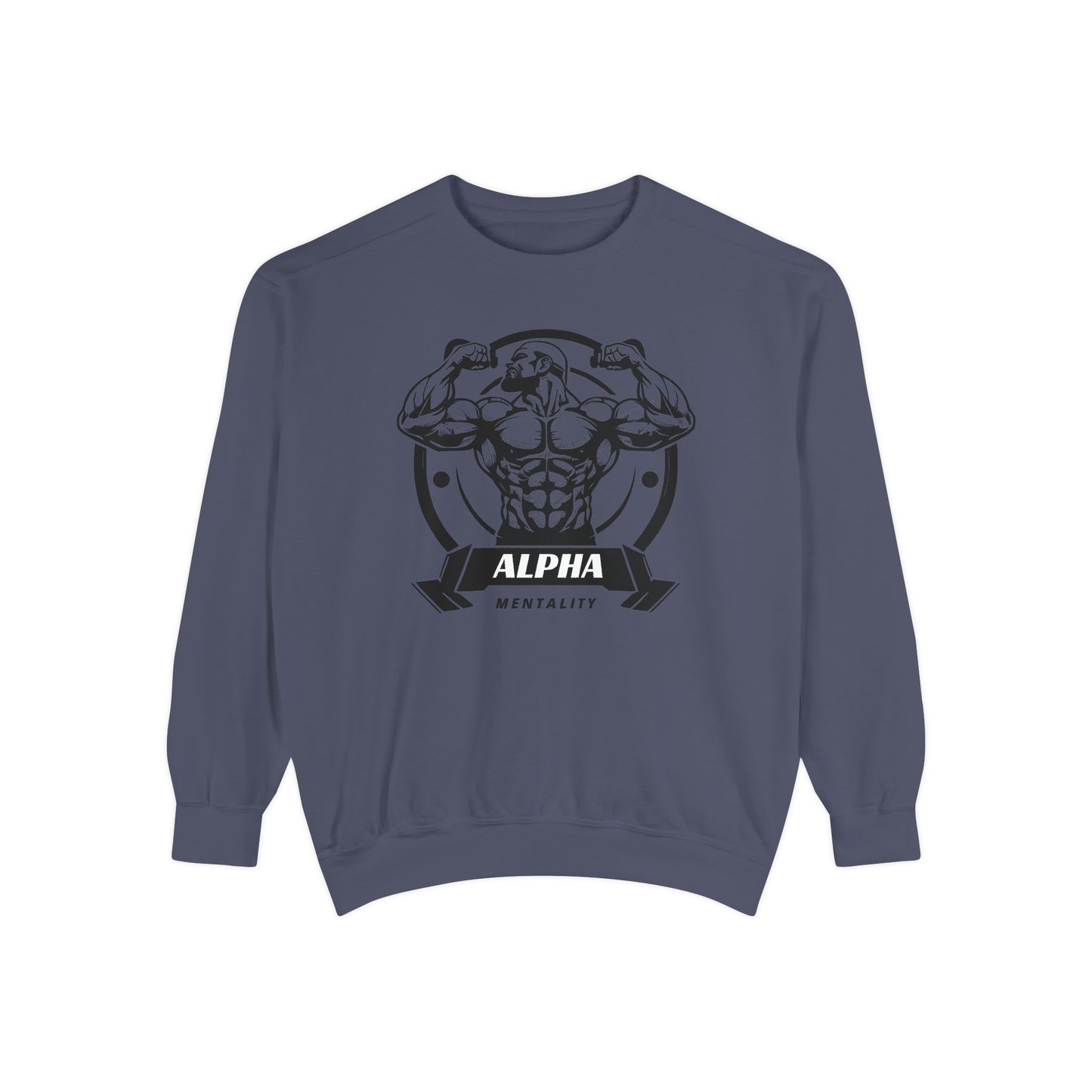 Alpha Mentality Sweatshirt | Muscular Gym Crewneck