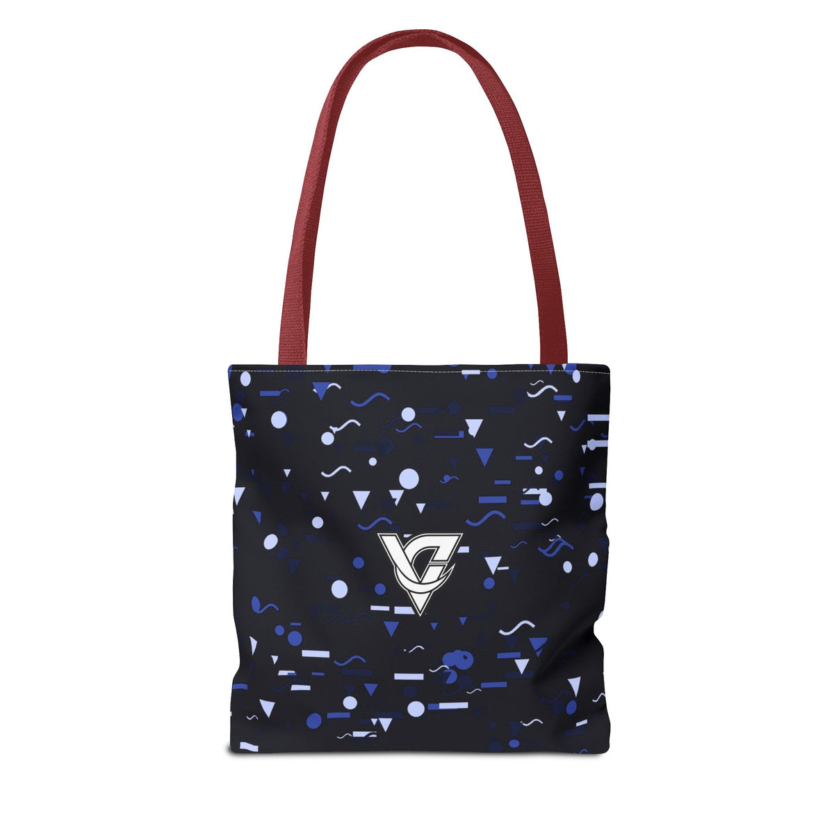 Midnight Confetti Tote Bag — All-Over Print Gym & Everyday Tote