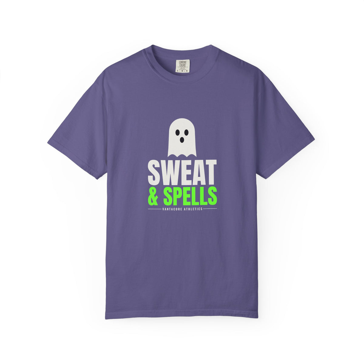 Sweat & Spells | Women's Halloween Garment-Dyed Graphic Tee