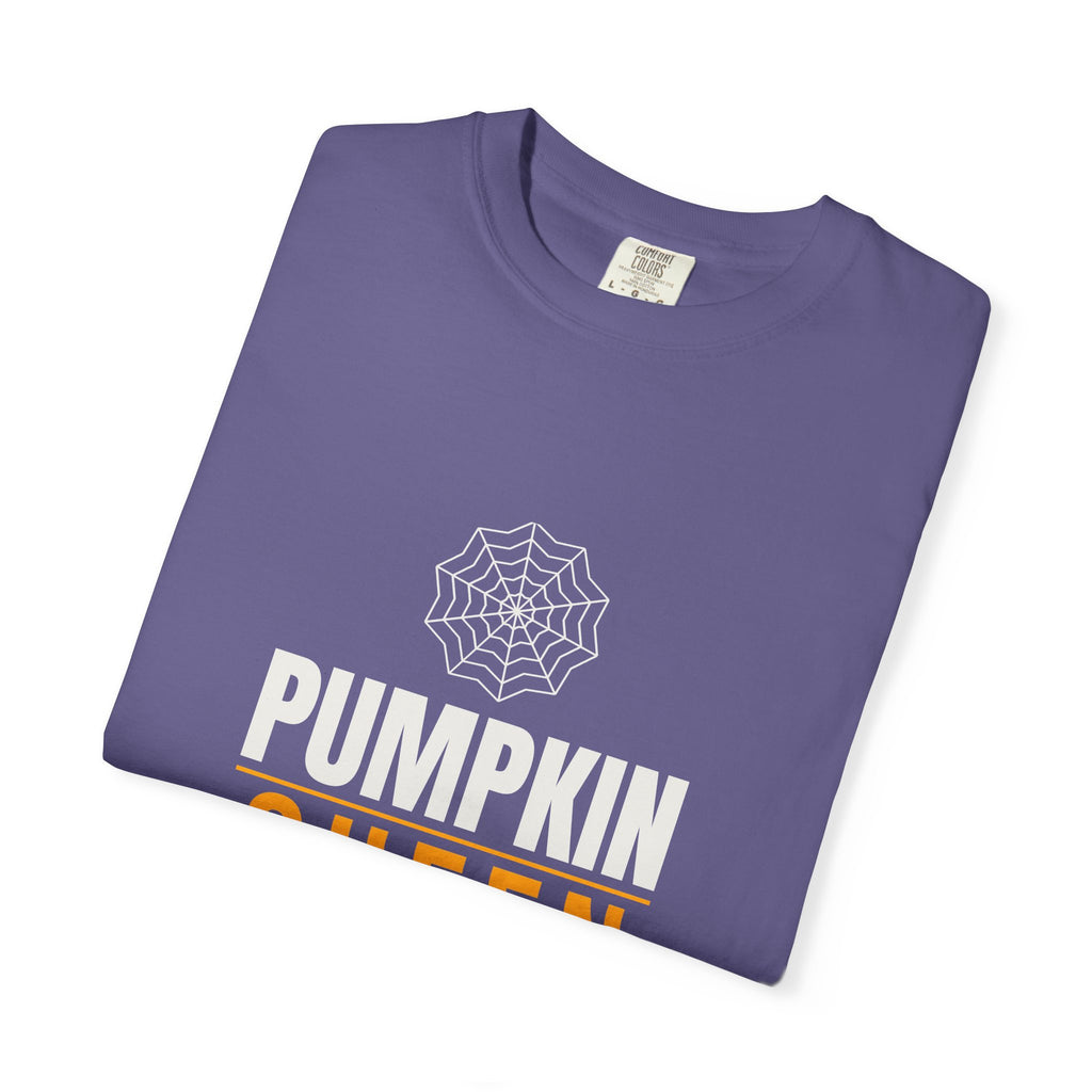 Pumpkin Queen | Women's Halloween Garment-Dyed Graphic Tee