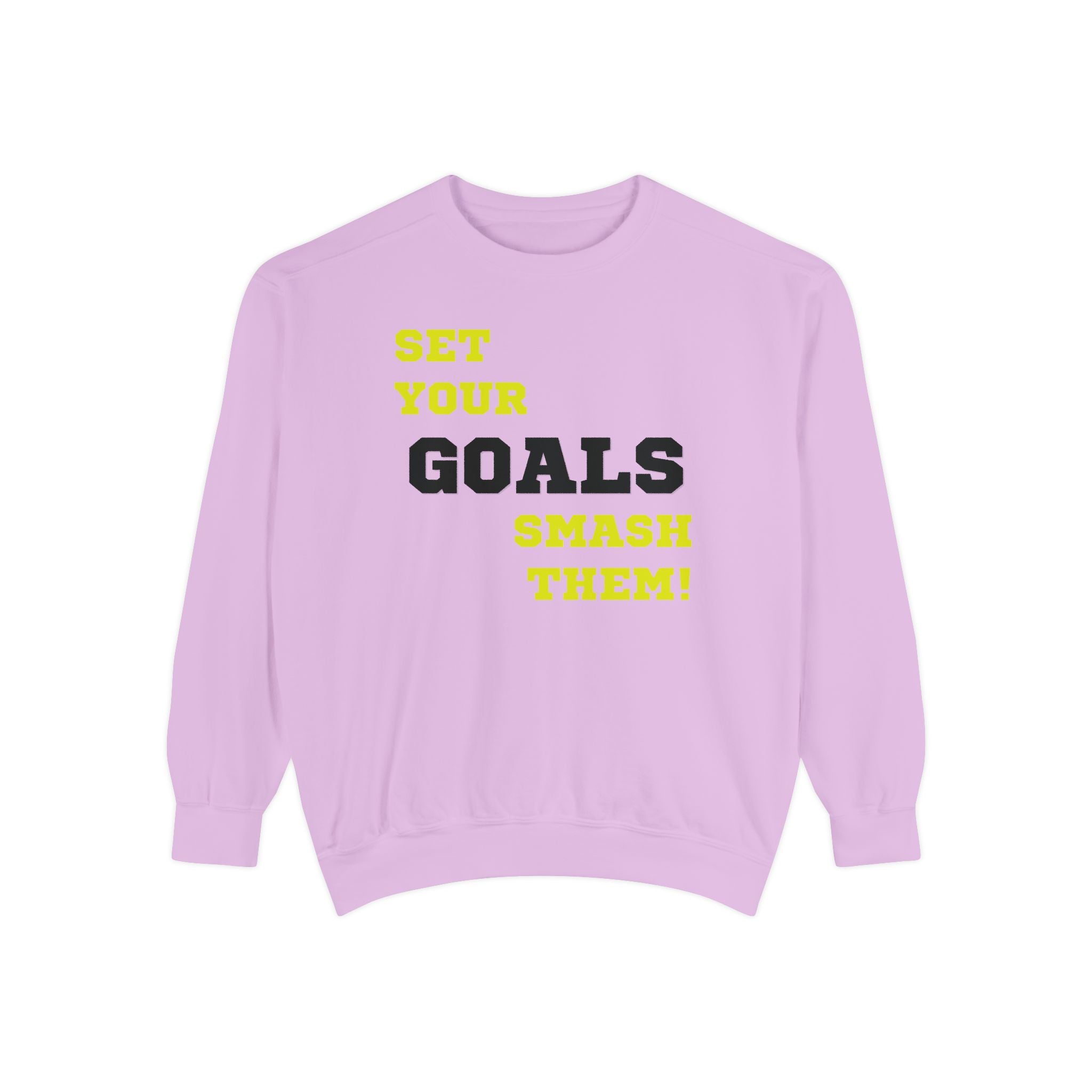 Set Goals | Motivational Crewneck Sweatshirt