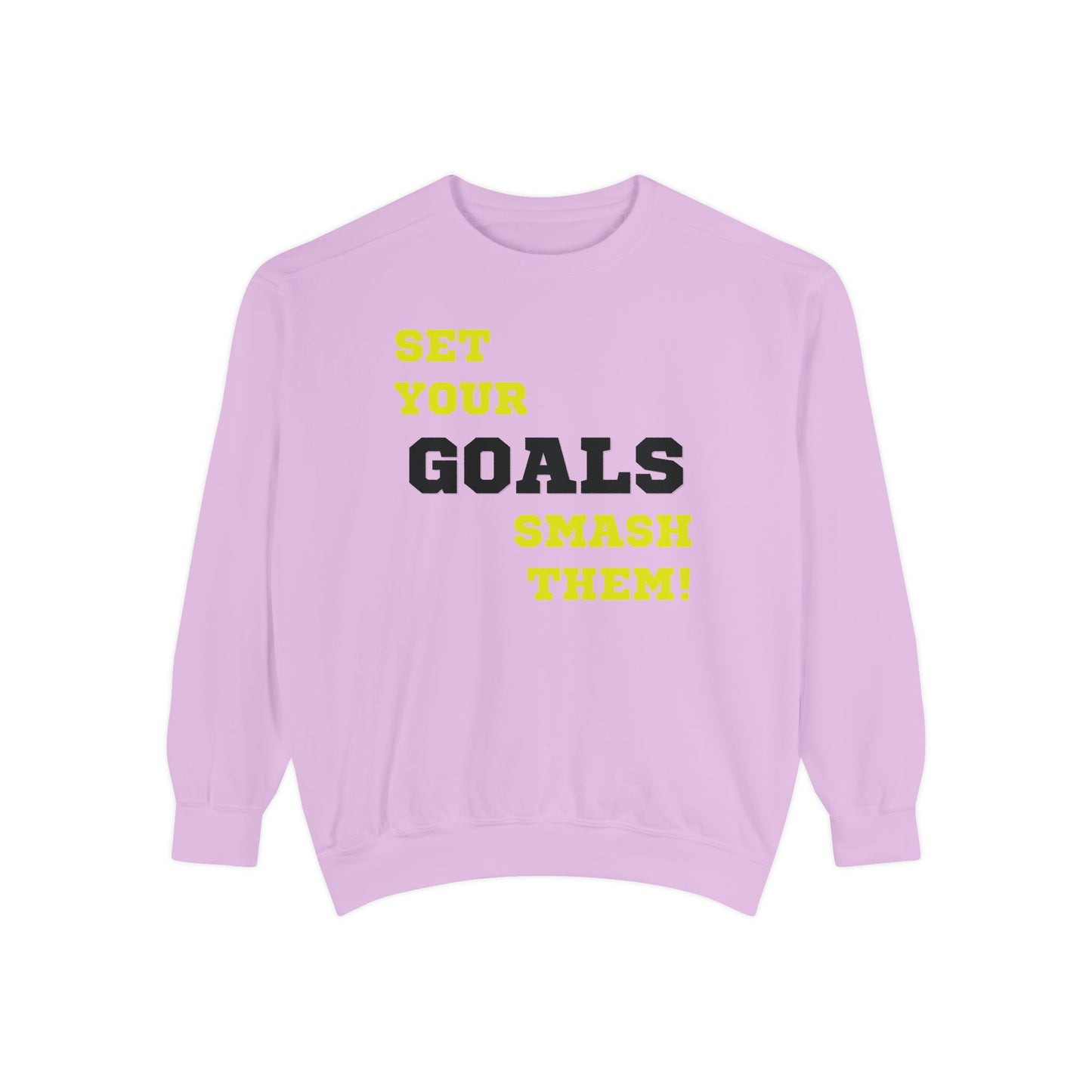 Set Goals | Motivational Crewneck Sweatshirt
