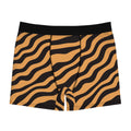 Spiced Wine Zebra Men's Boxer Briefs — Performance Underwear