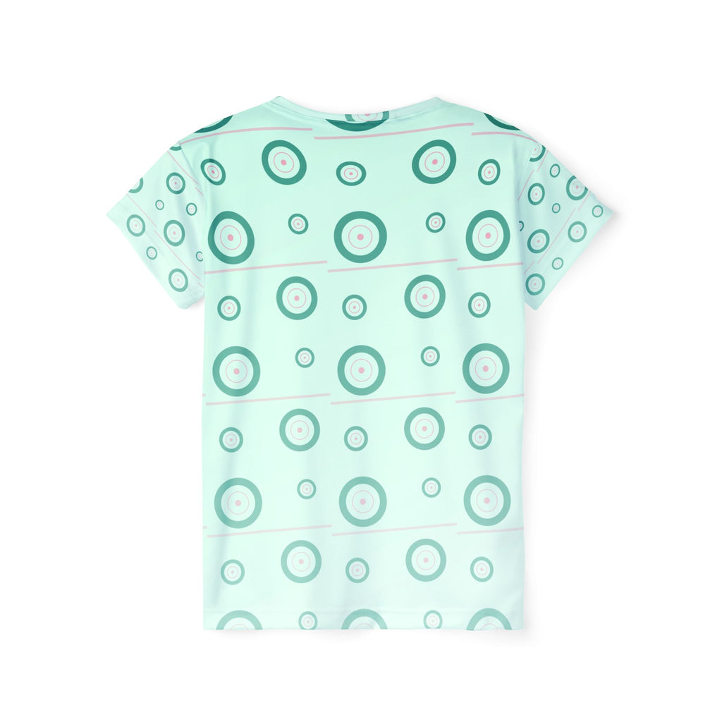 Training & Gym Mint Glow Iron Plate Women's Sports Jersey