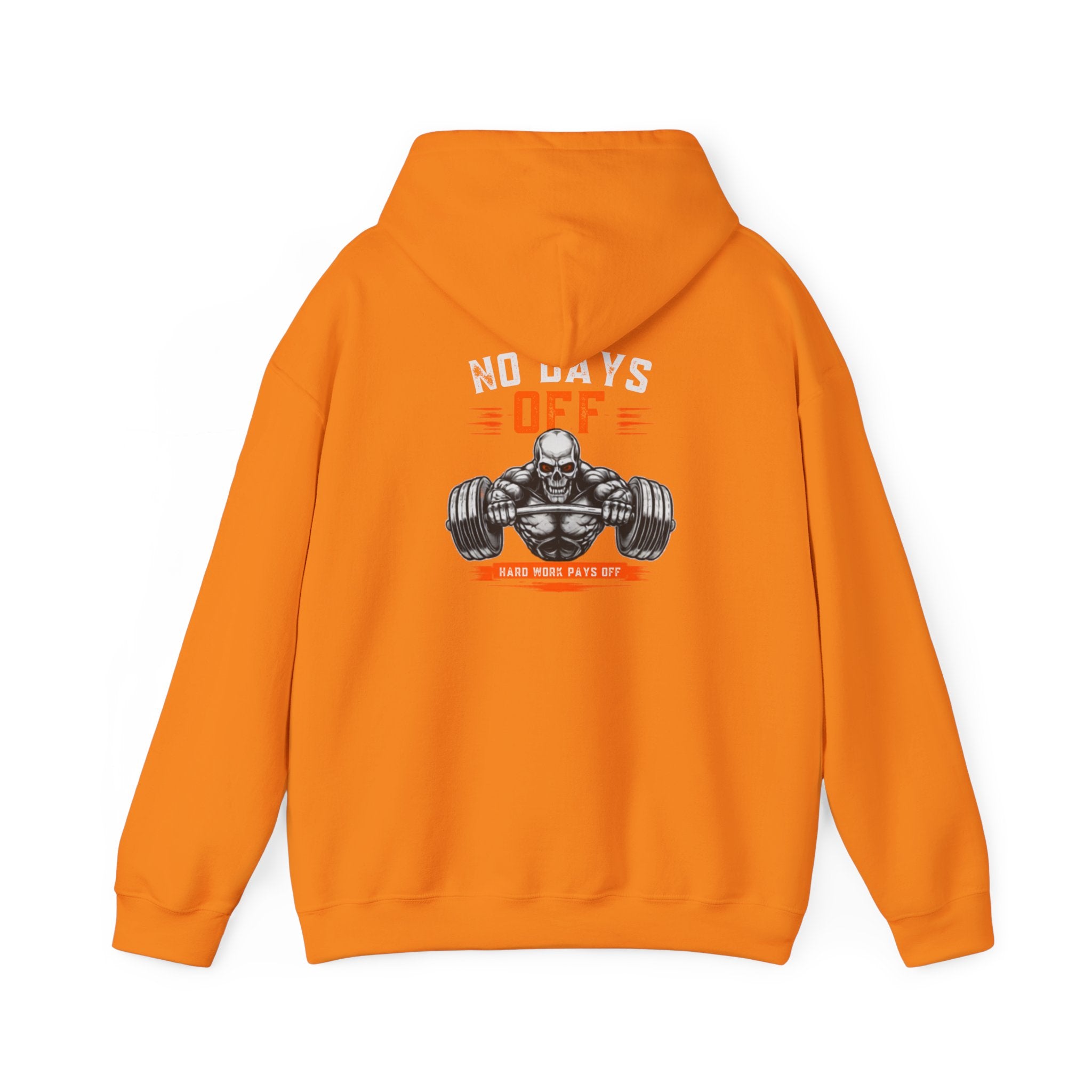No Days Off | Heavy Hooded Sweatshirt