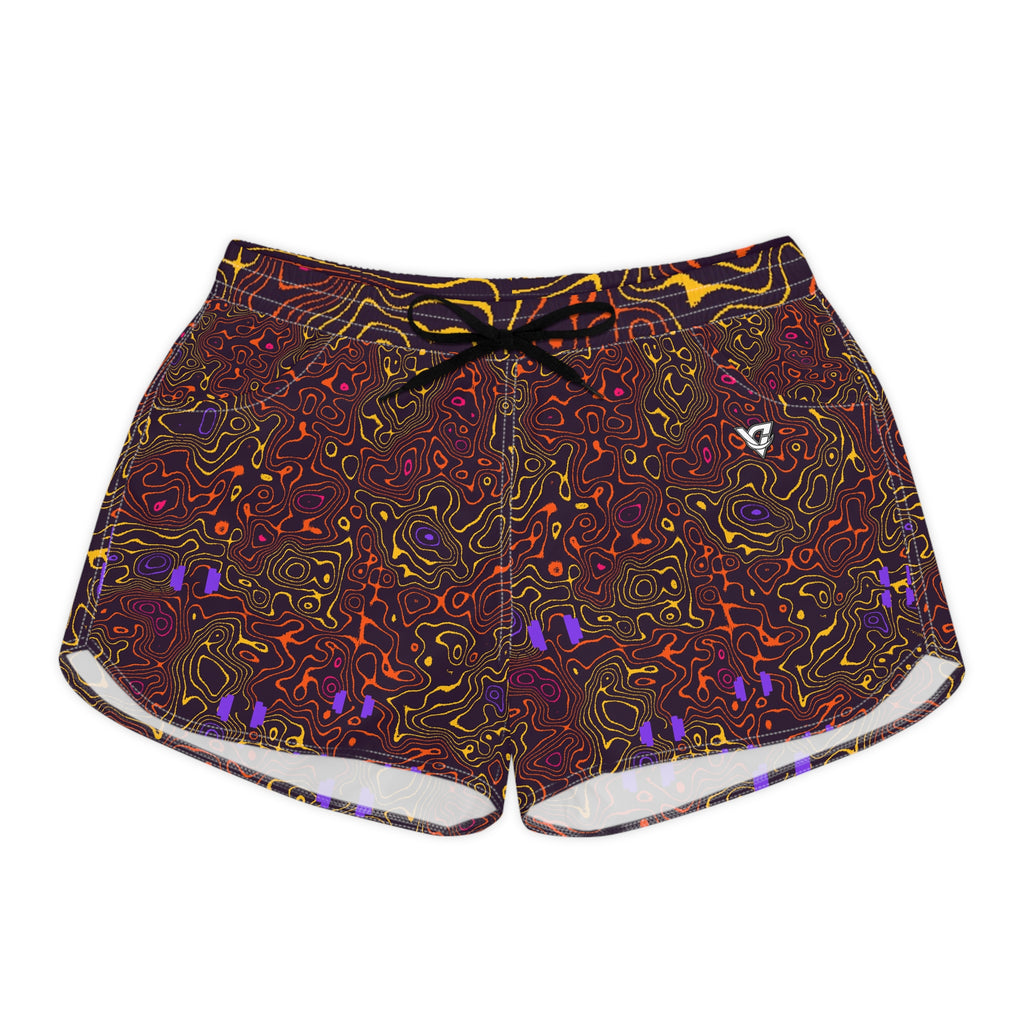 Training & Gym Berry Blast Topo Trail Women's Athletic Shorts with Pockets