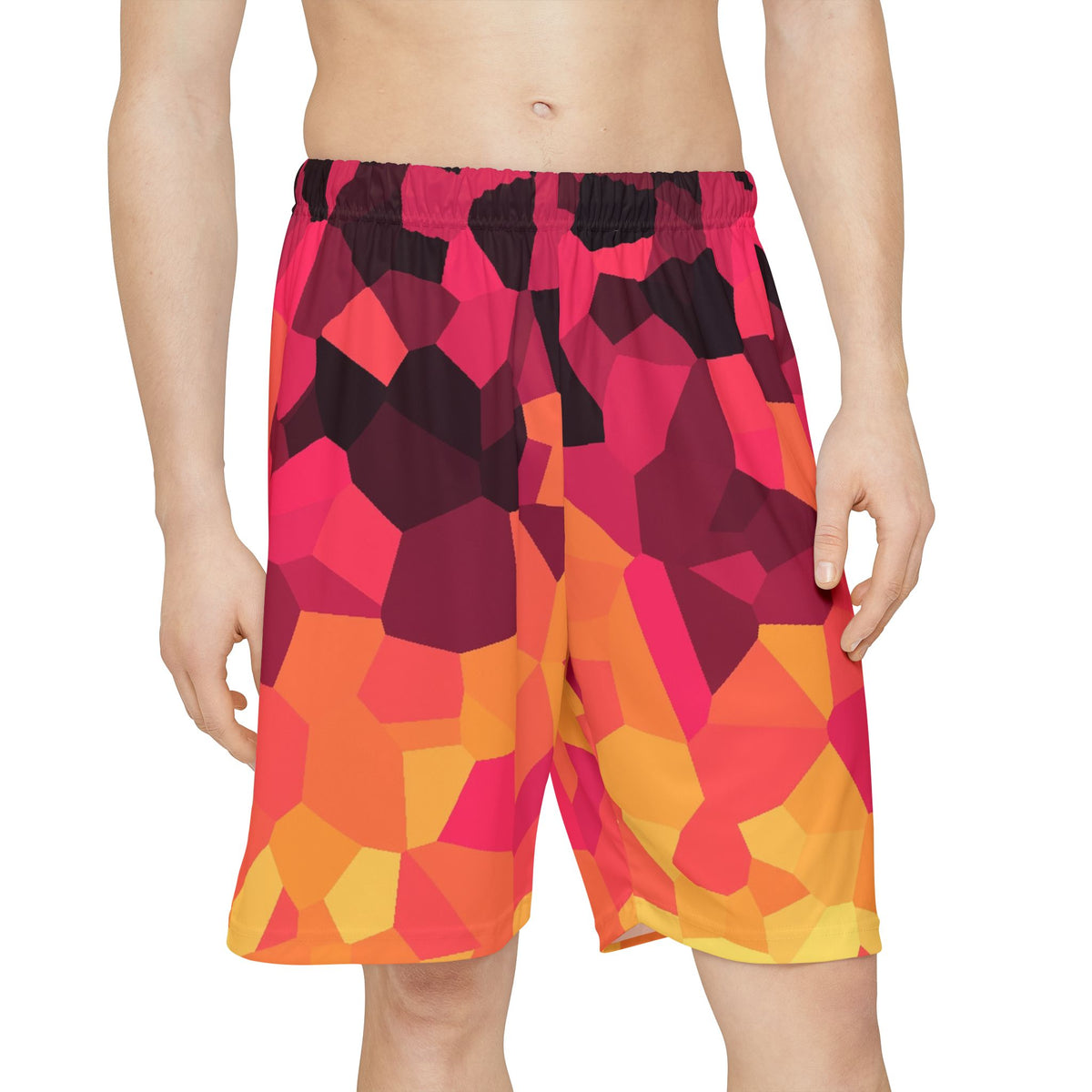 Men's Inferno Shard Athletic Sports Shorts
