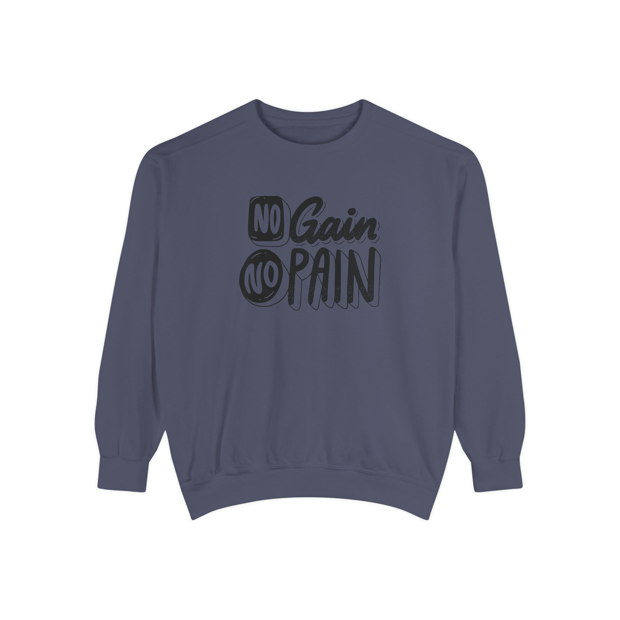 No Gain No Pain Sweatshirt | Motivational Fitness Crewneck