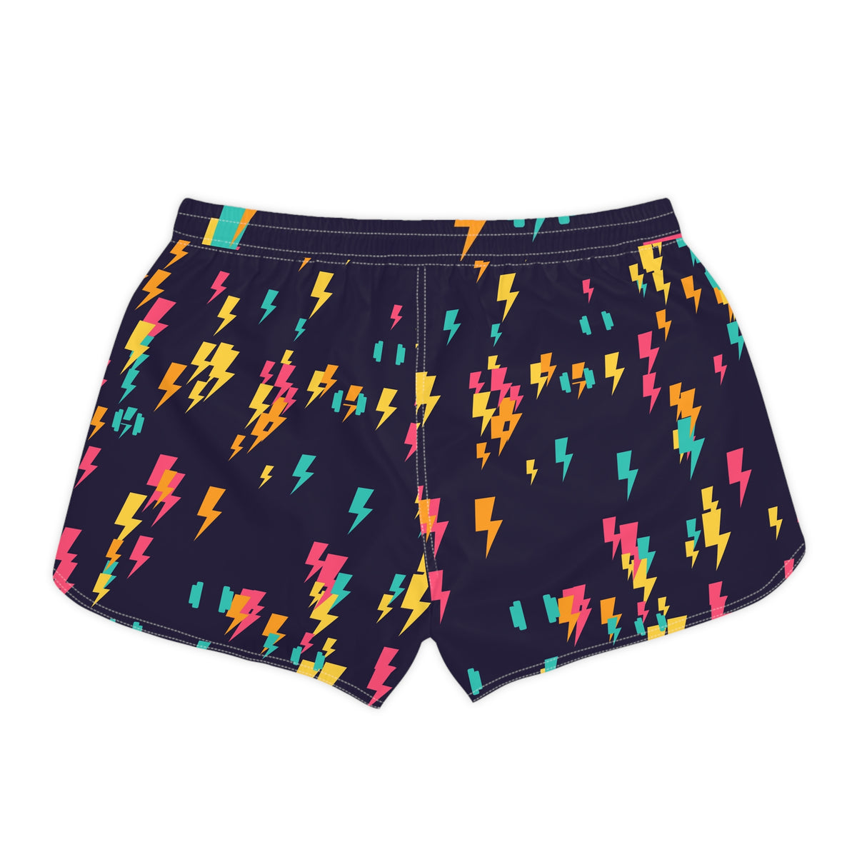 Training & Gym Electric Mango Bolt Strike Women's Athletic Shorts with Pockets