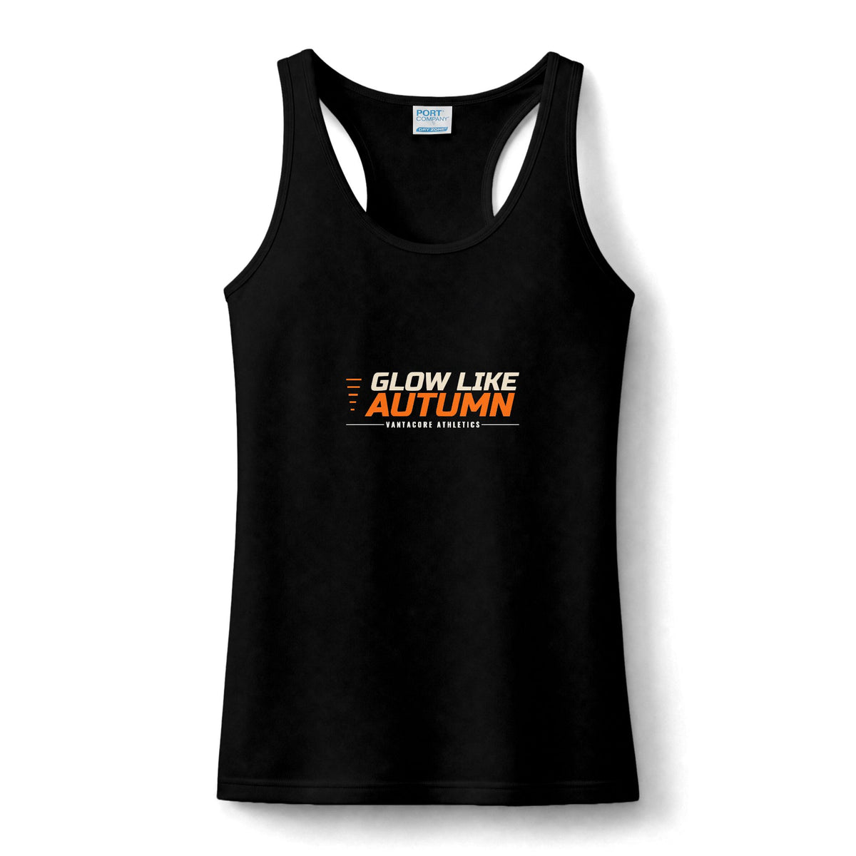 Glow Like Autumn | Women's Performance Racerback Tank