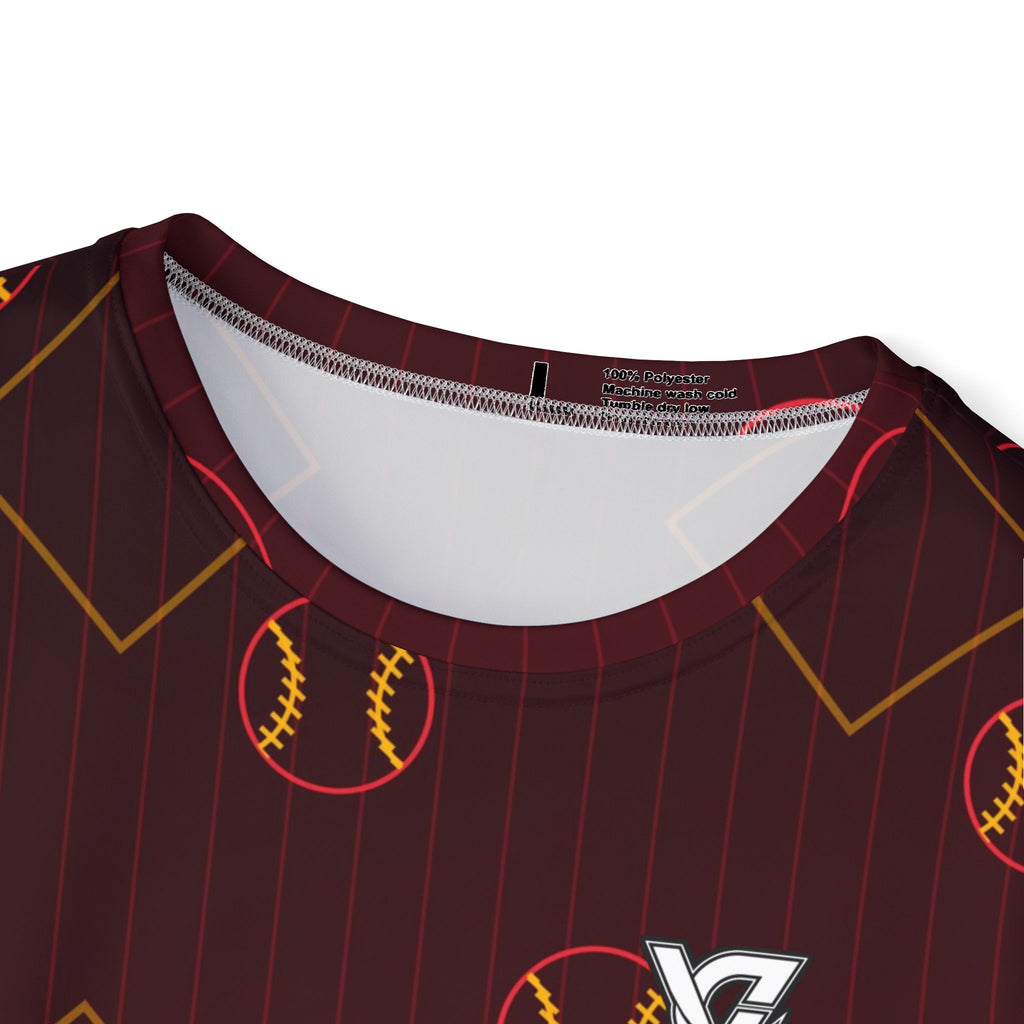 Baseball & Softball Crimson Blaze Diamond Stitch Men's Sports Jersey