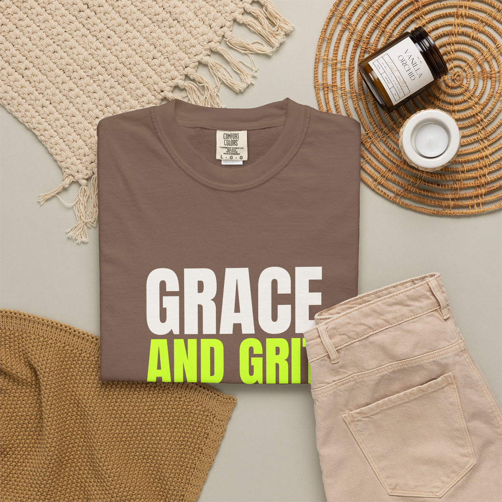 Grace And Grit | Women's Garment-Dyed Graphic Tee