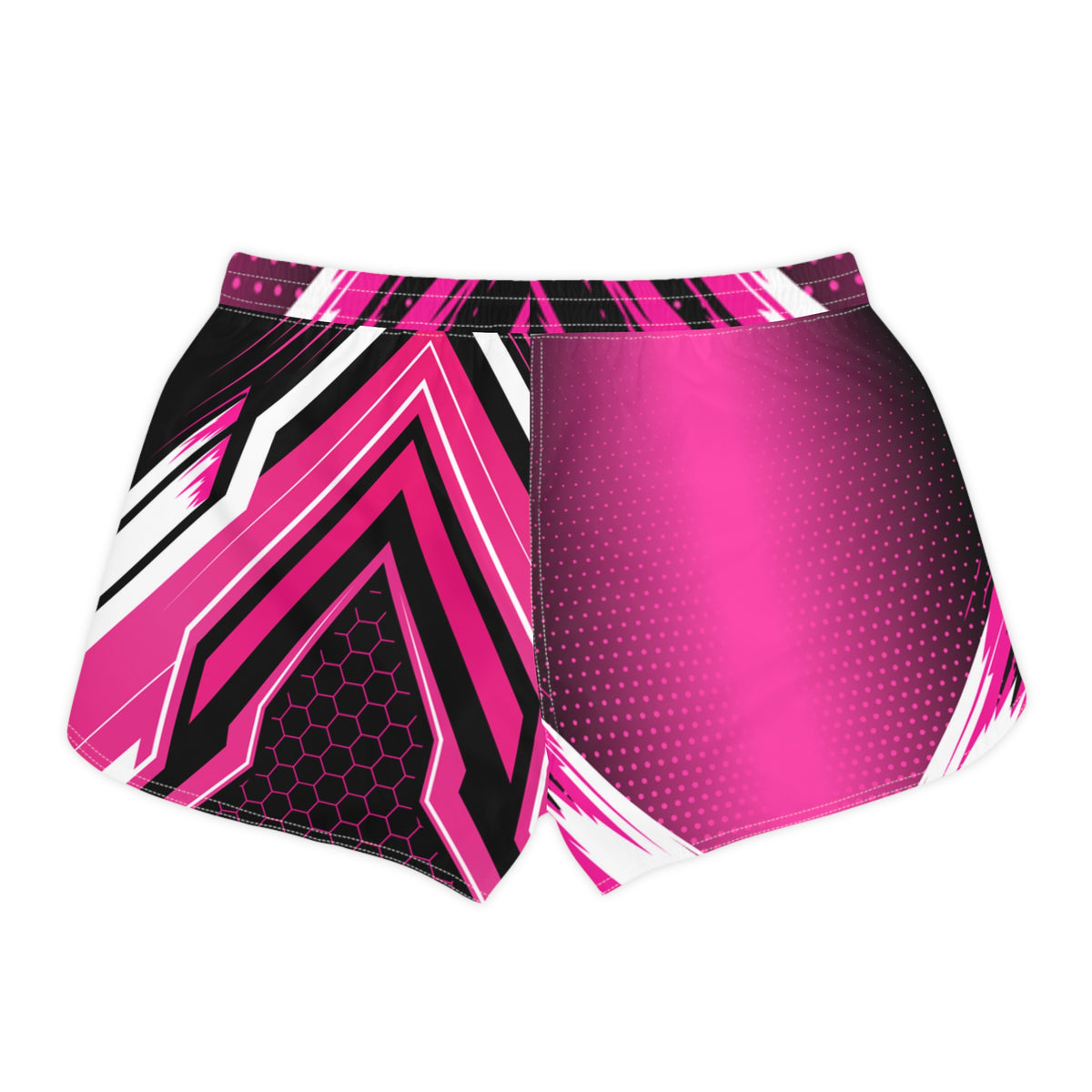 Women's Multipurpose Athletic Shorts with Pockets | Magenta Streak