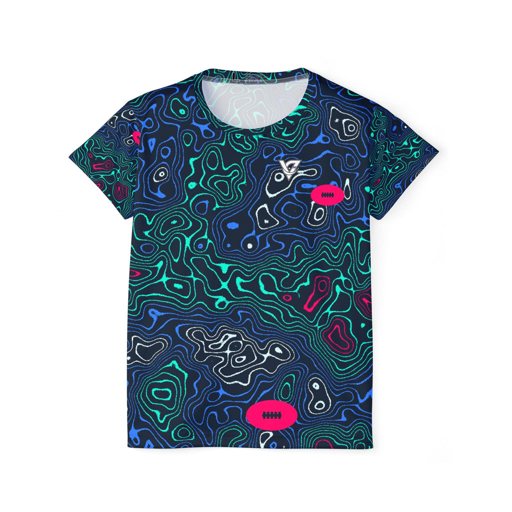 Football Arctic Neon Topo Trail Women's Sports Jersey