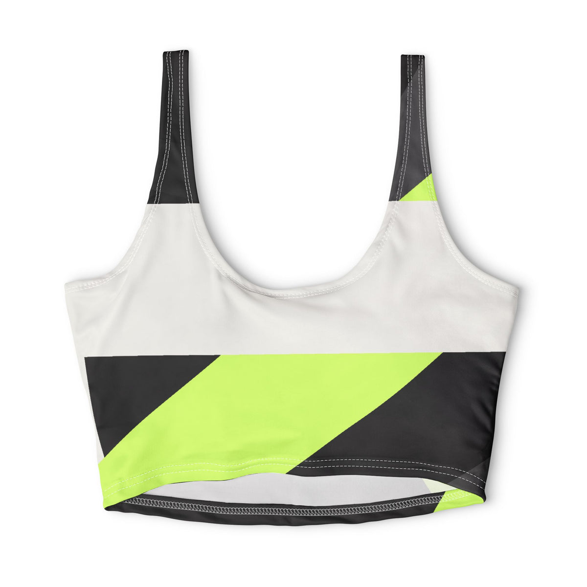 Graphite Shard Sports Bra