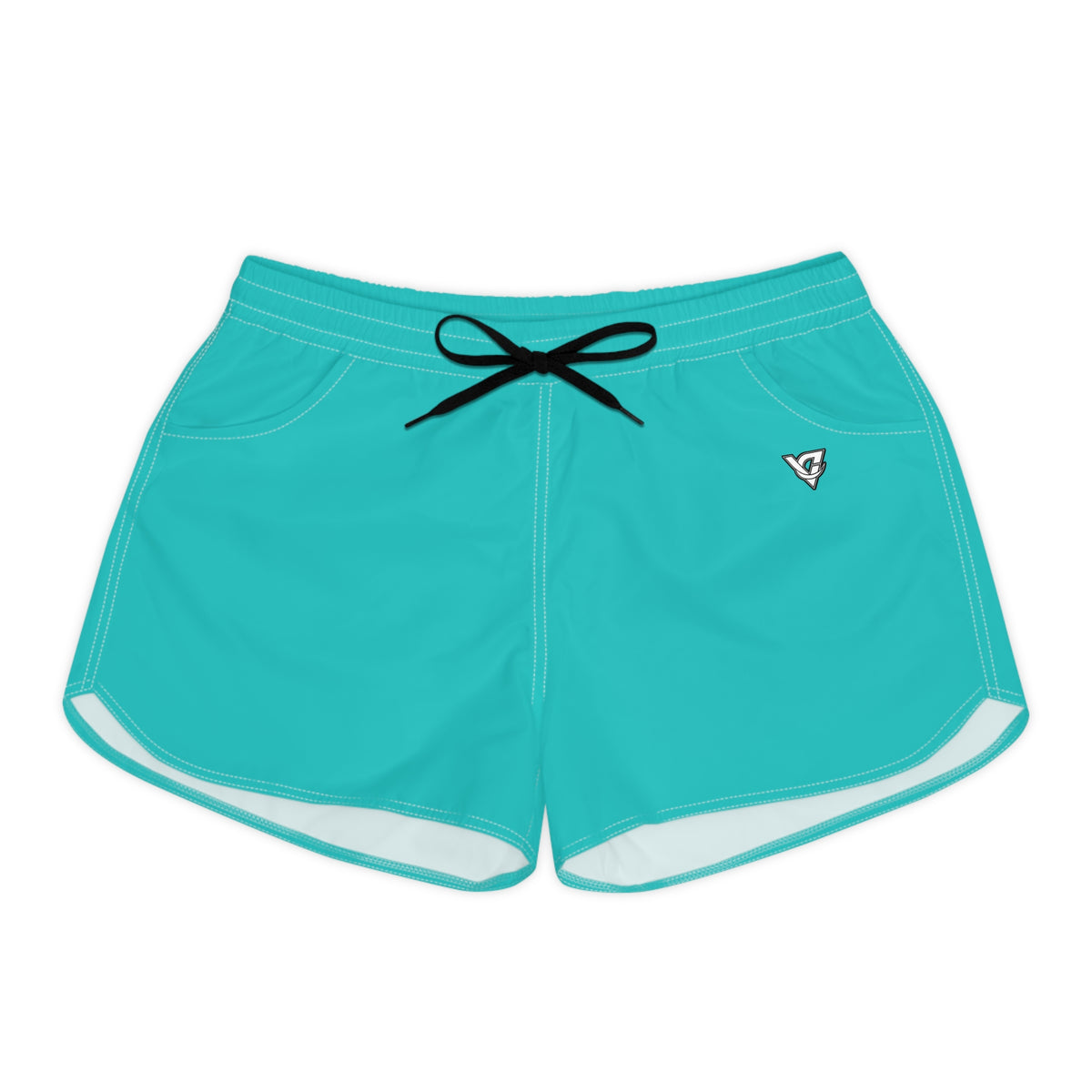 Women's Multipurpose Athletic Shorts with Pockets | Turquoise Essential