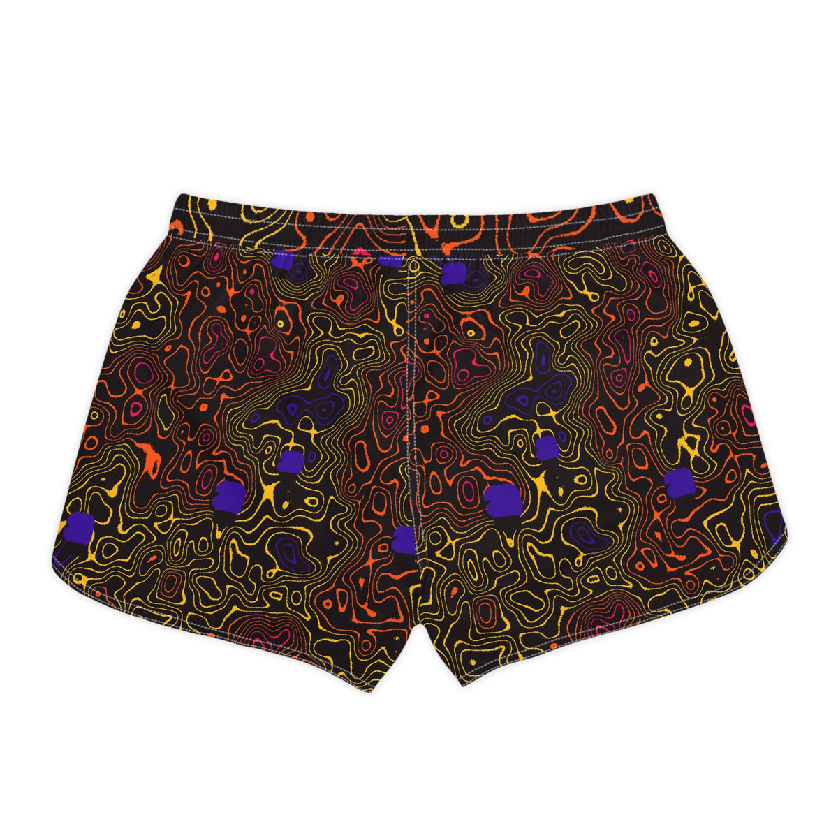 Combat Sports Hot Lava Topo Trail Women's Athletic Shorts with Pockets