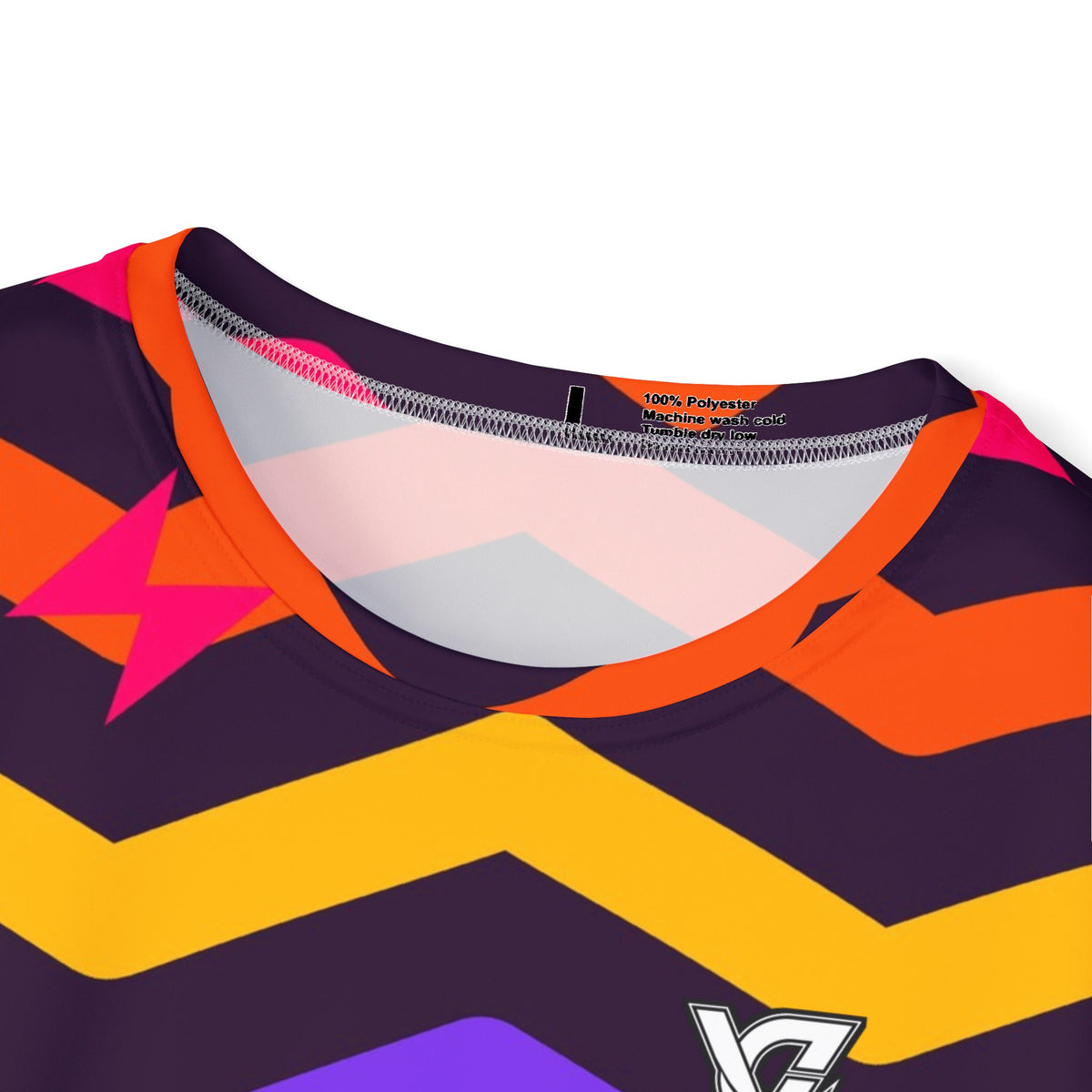 Running Berry Blast Chevron Rush Men's Sports Jersey