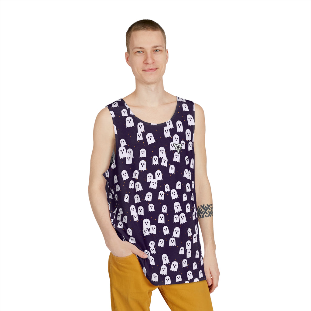 Halloween Hocus Pocus Ghost Parade Men's Athletic Tank