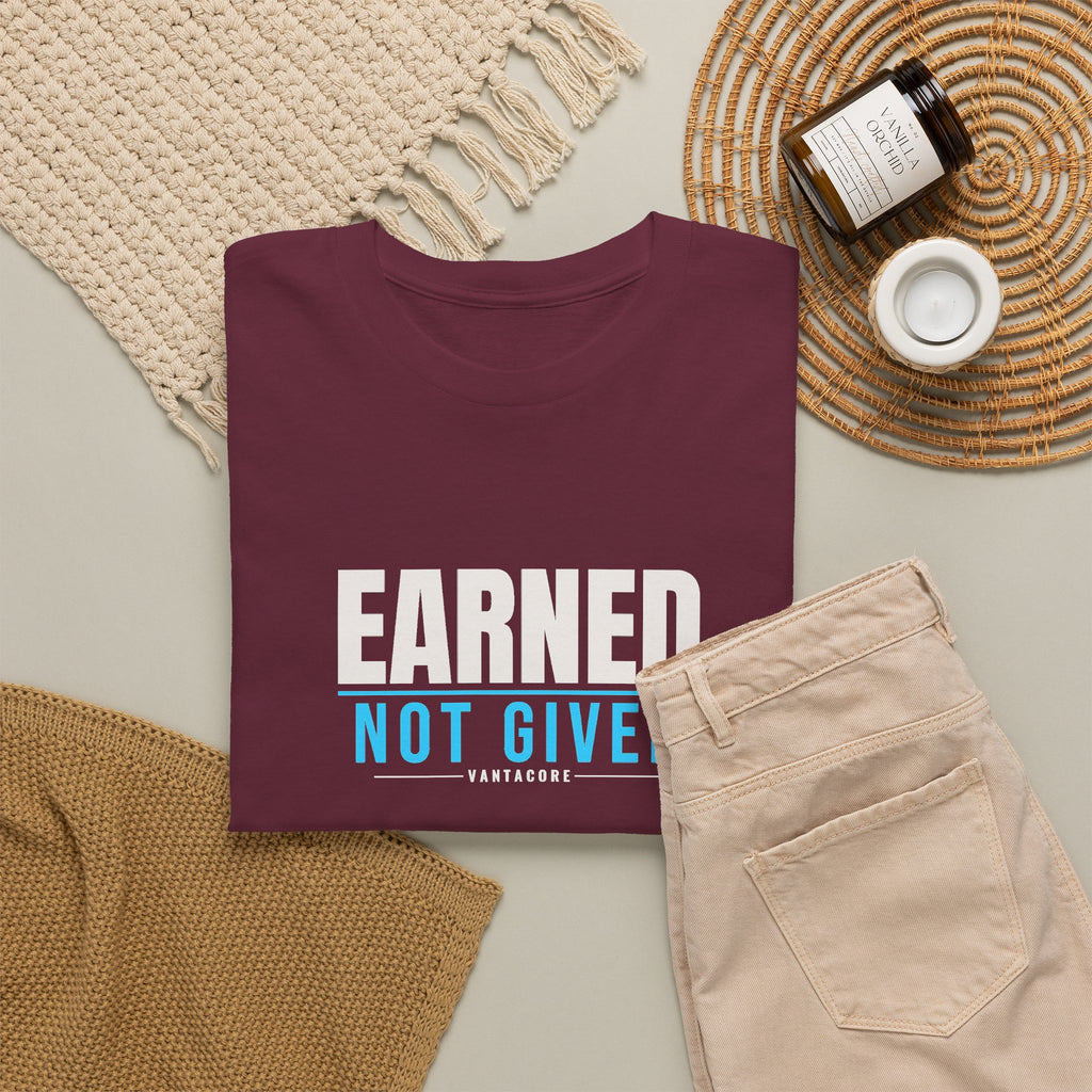 Earned Not Given | Men's Graphic Gym T-Shirt