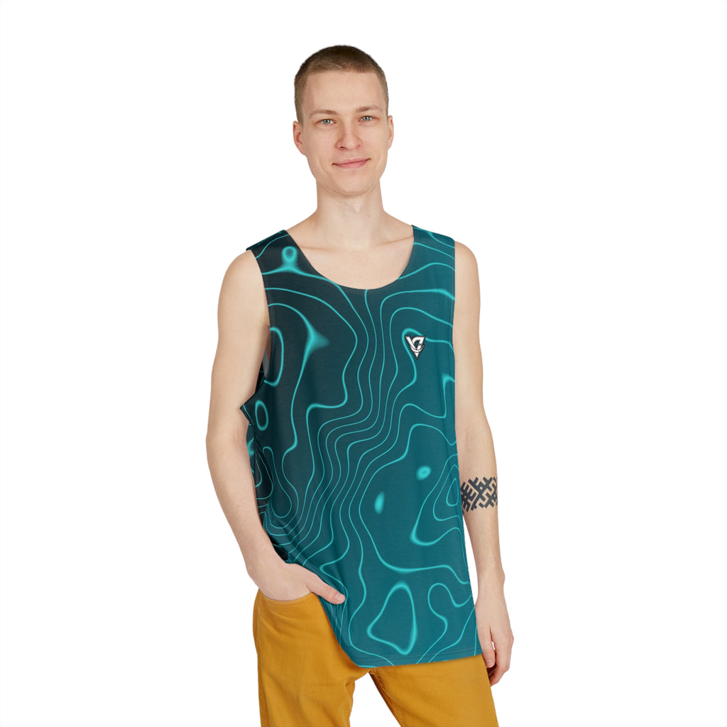Aqua Topo Men's Athletic Tank