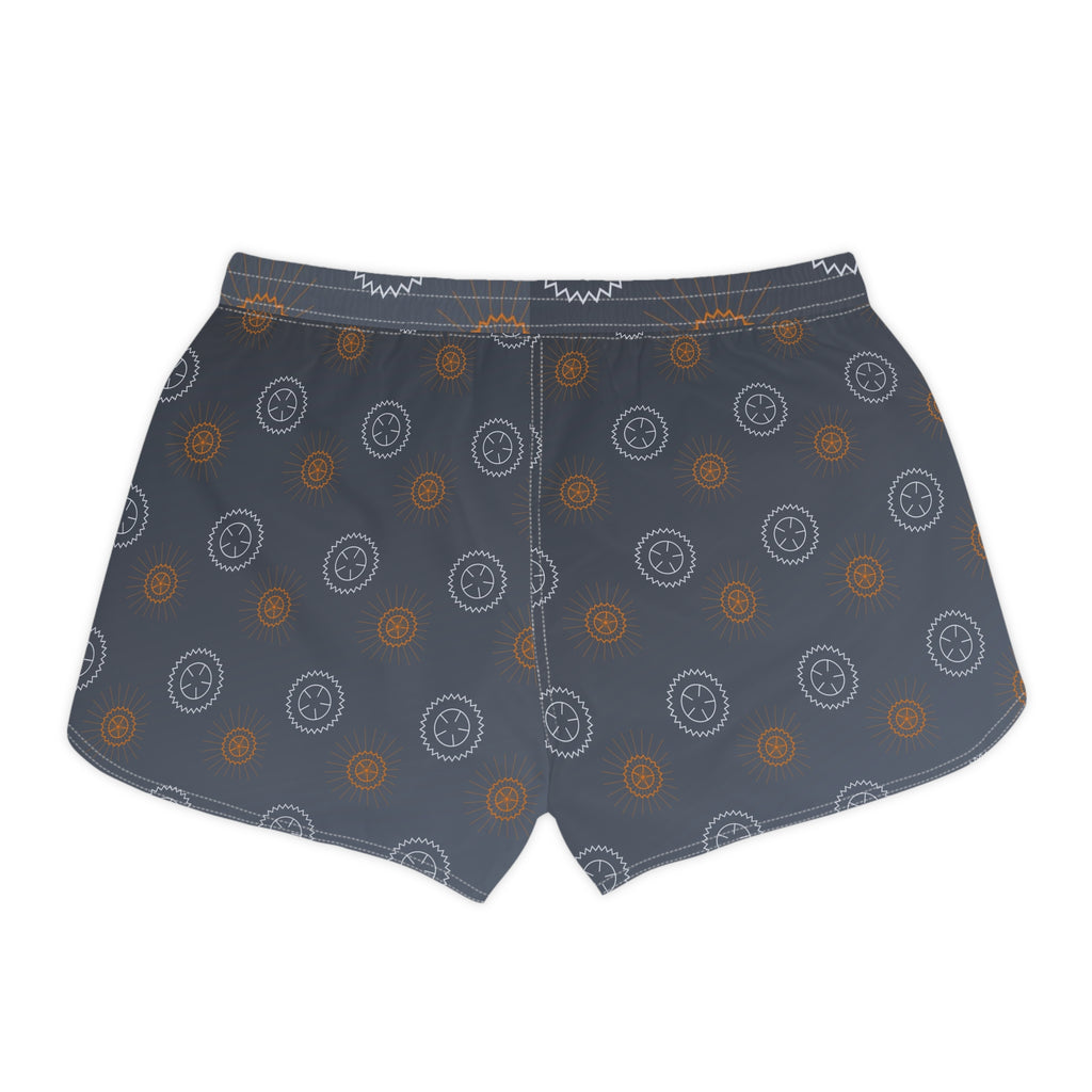 Cycling Slate Storm Chainring Women's Athletic Shorts with Pockets