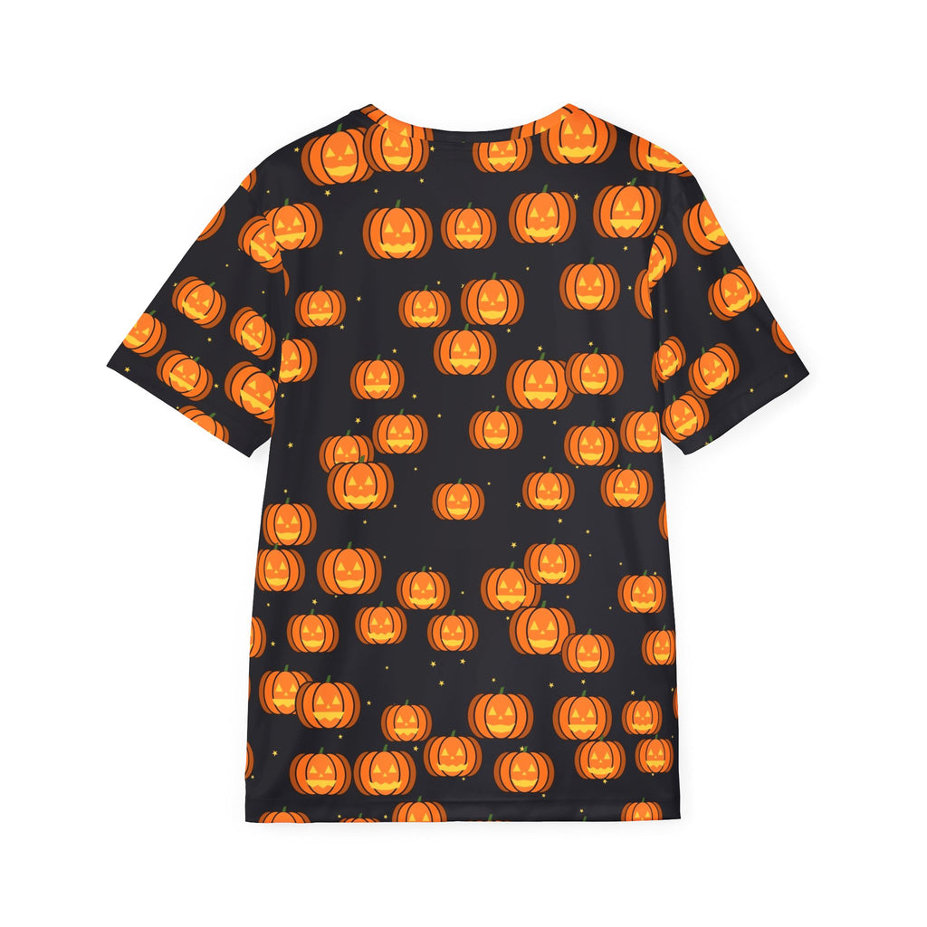 Halloween Midnight Pumpkin Jack-O'-Lantern Multipurpose Athletic Shirt