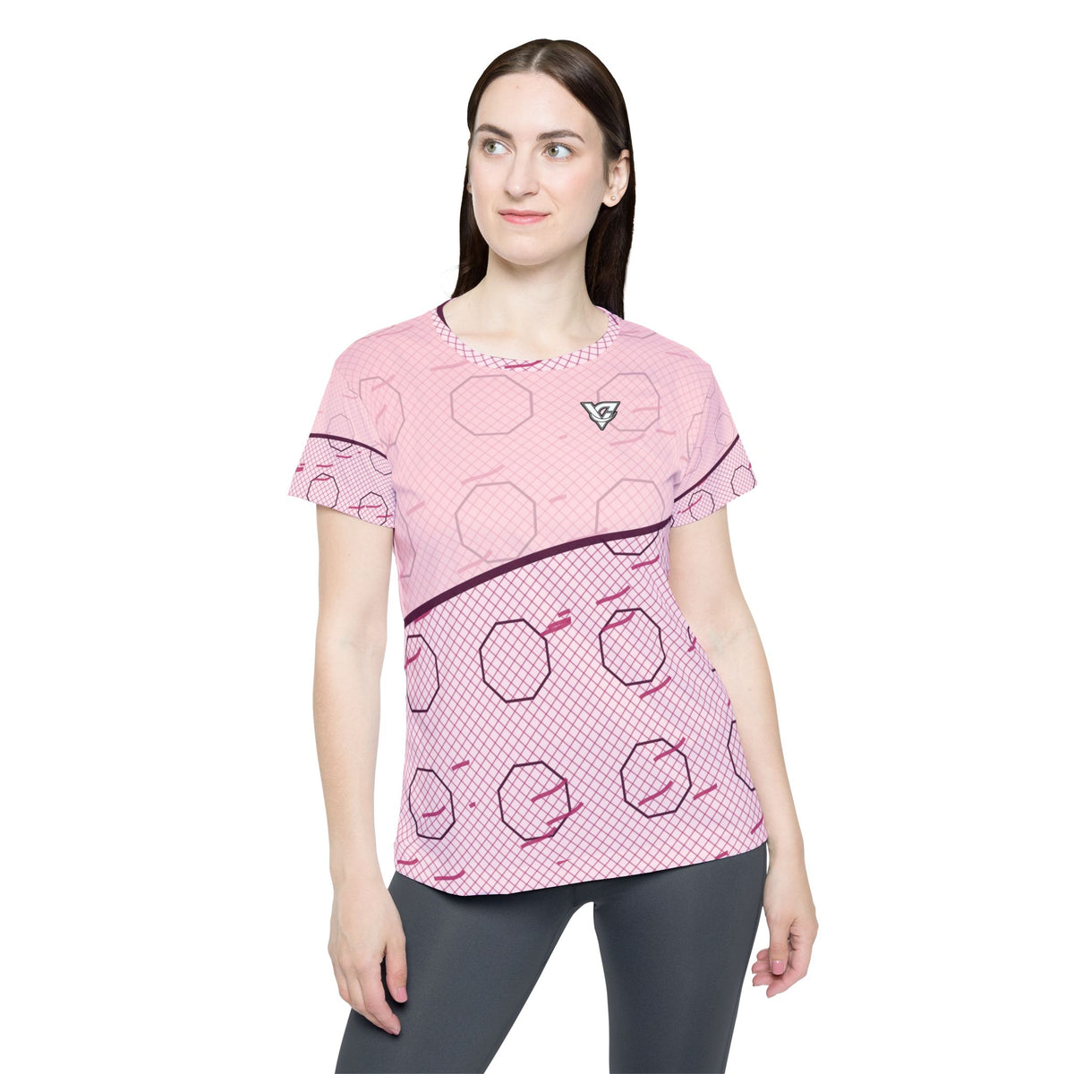 Combat Sports Blush Rose Cage Mesh Women's Sports Jersey