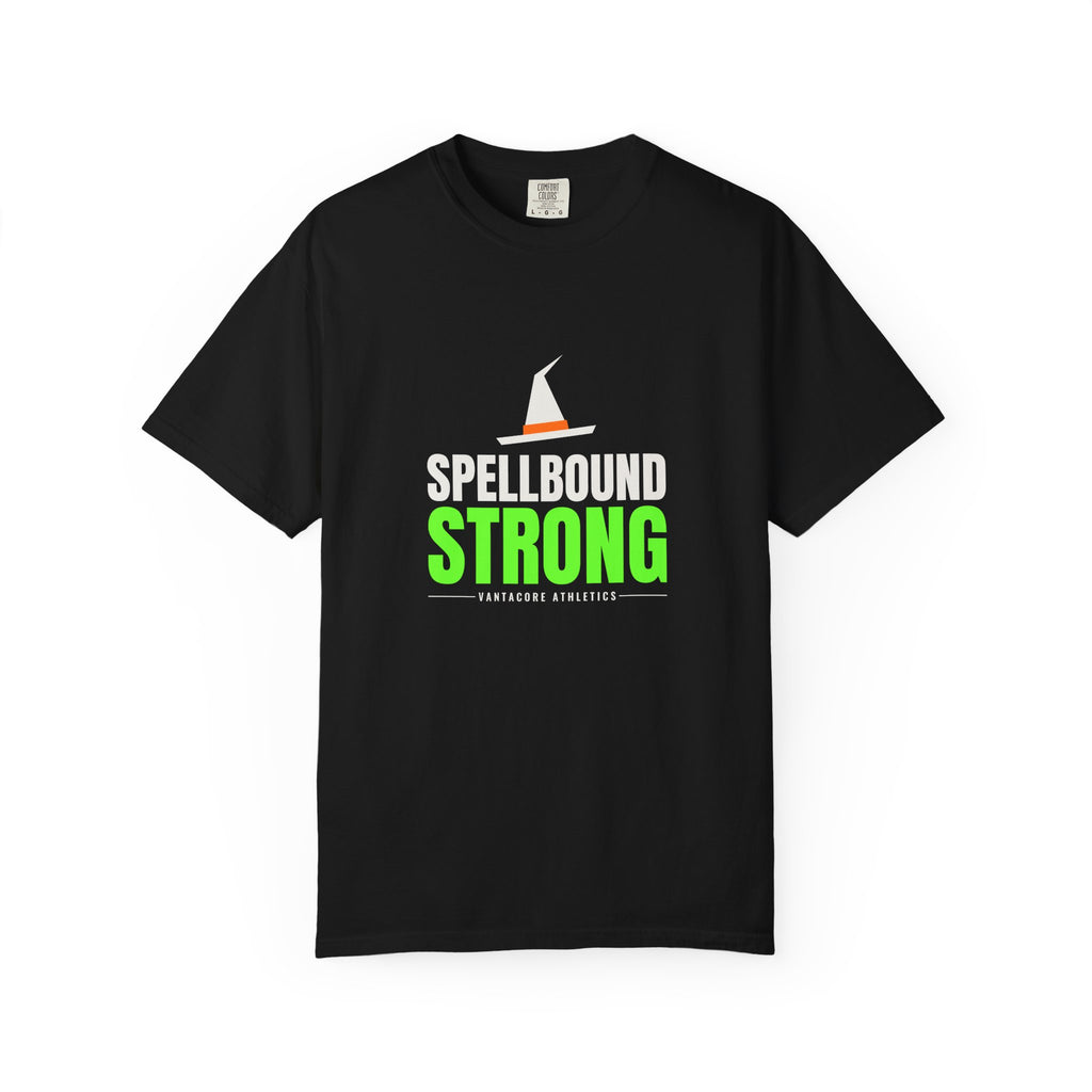 Spellbound Strong | Women's Halloween Garment-Dyed Graphic Tee