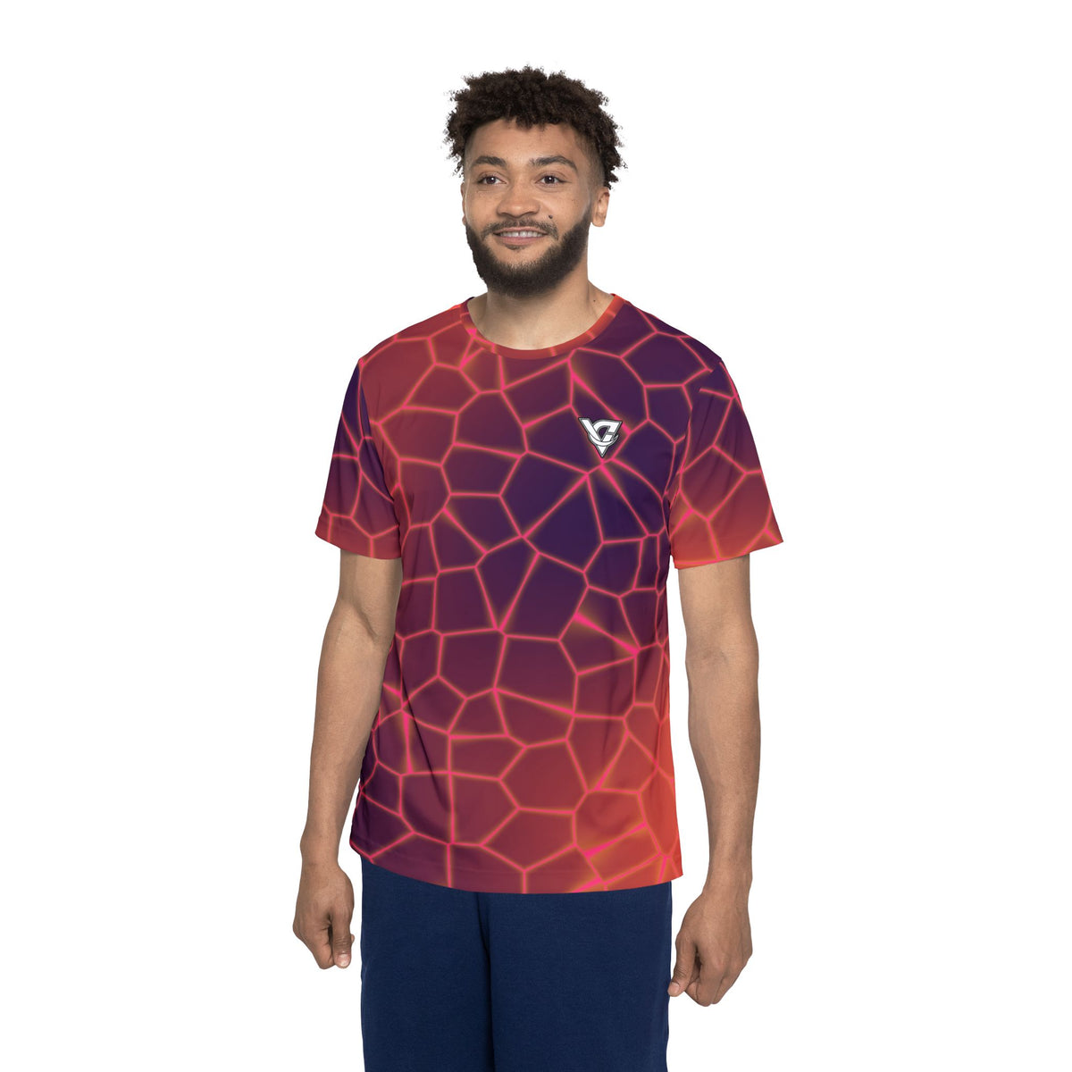 Sunset Rift Multipurpose Athletic Shirt