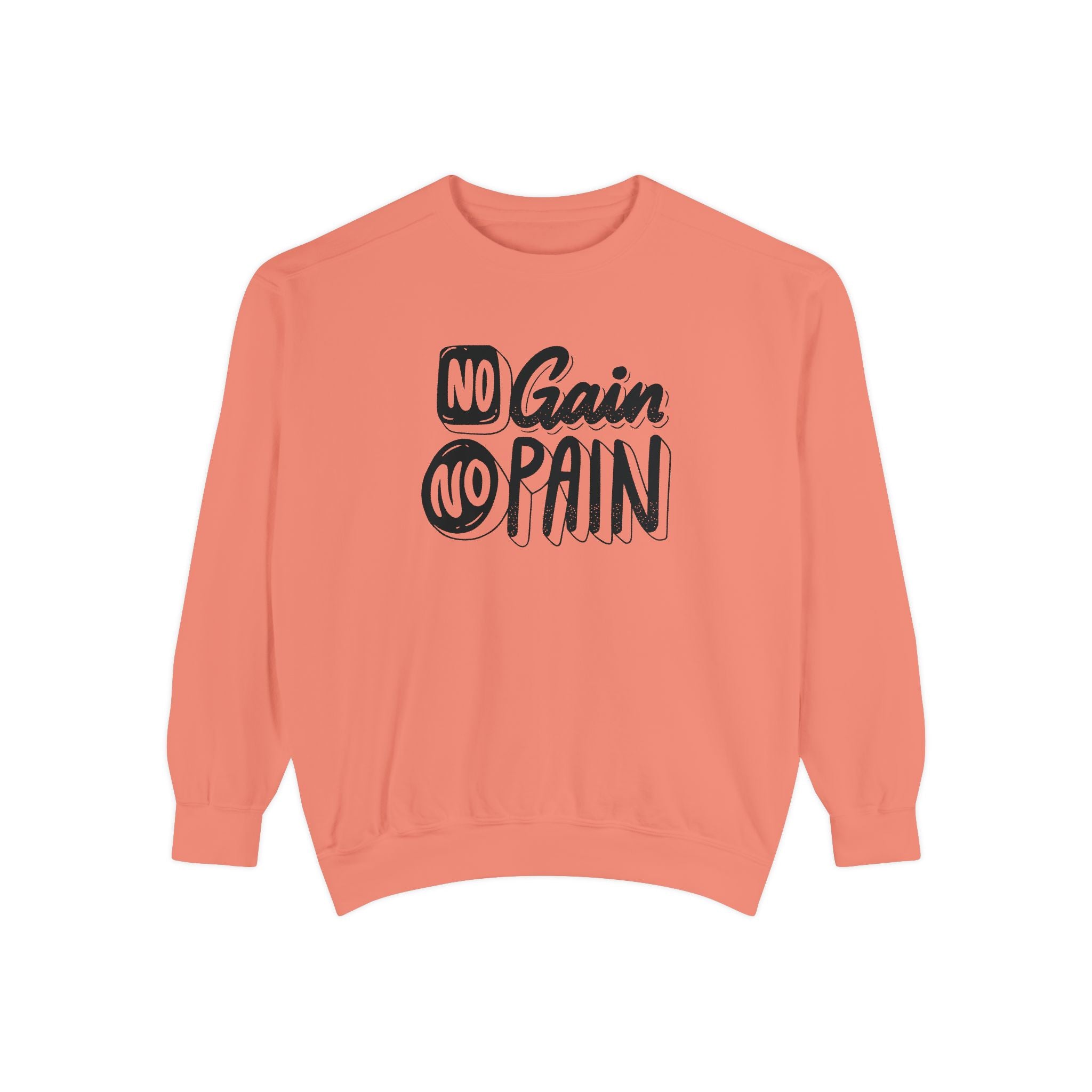 No Gain No Pain Sweatshirt | Motivational Fitness Crewneck