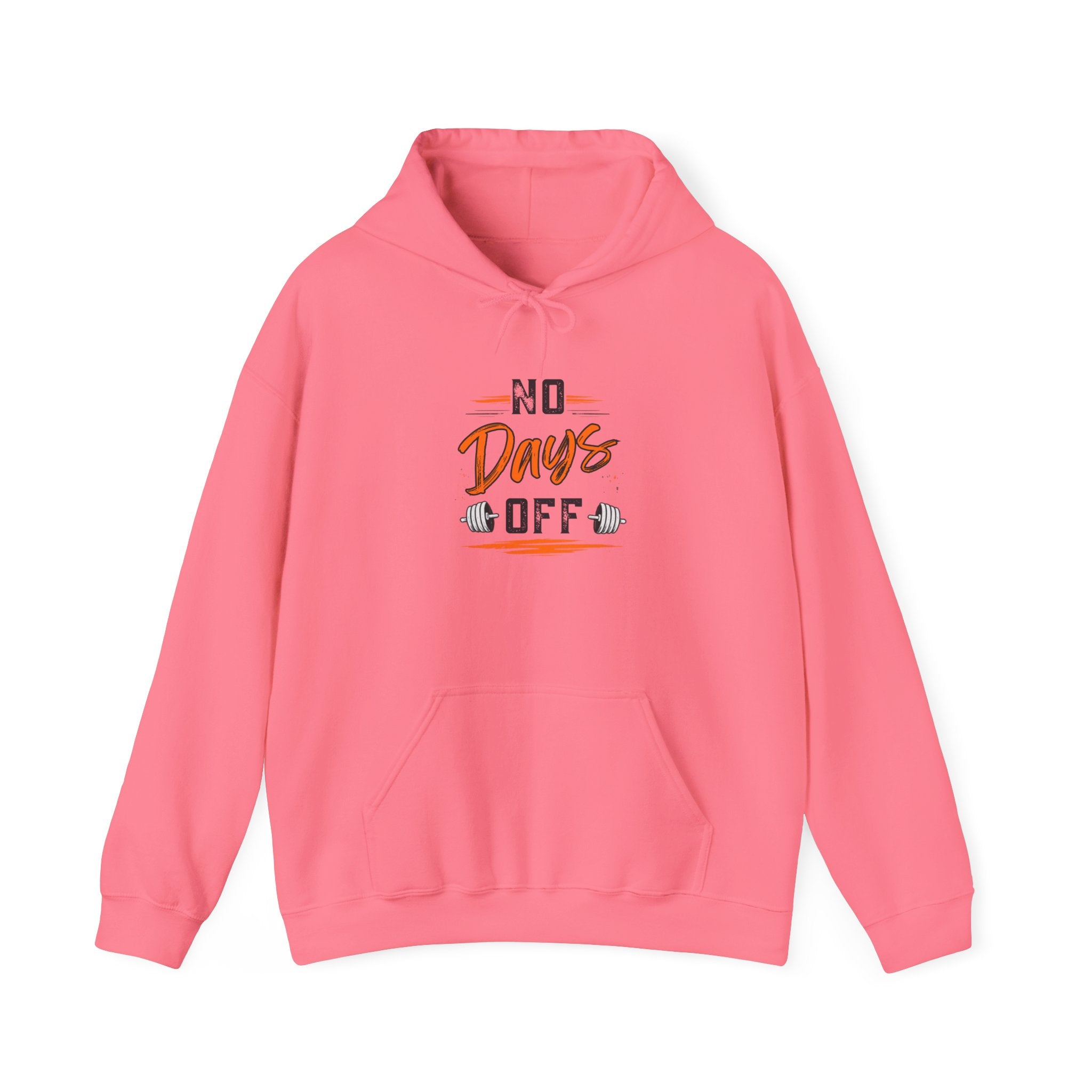 No Days Off | Heavy Hooded Sweatshirt