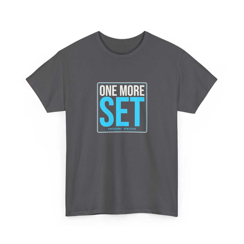 One More Set | Men's Graphic Gym T-Shirt