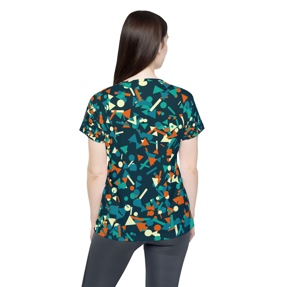 Combat Sports Peacock Confetti Pop Women's Sports Jersey