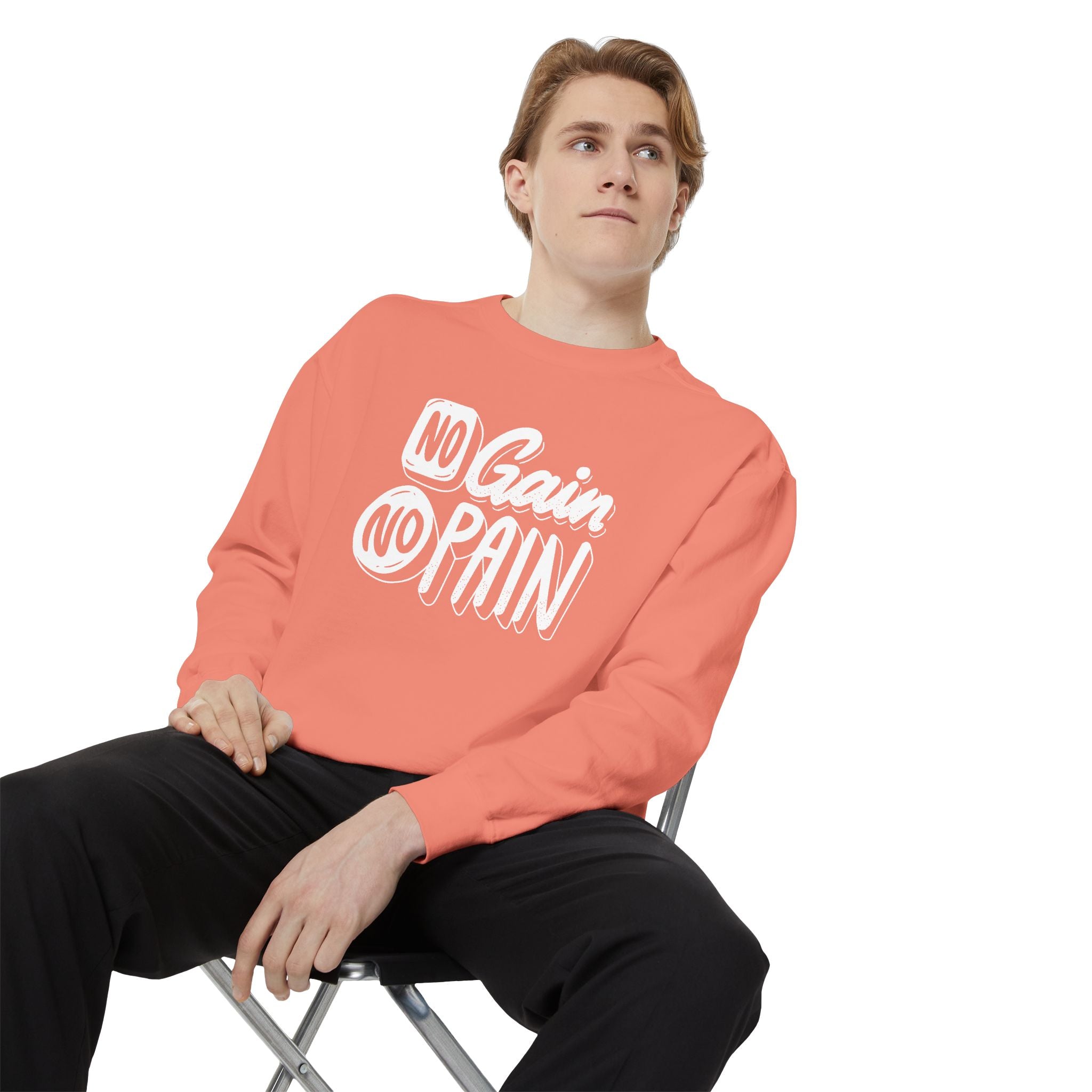 Copy of No Gain No Pain Sweatshirt | Motivational Fitness Crewneck