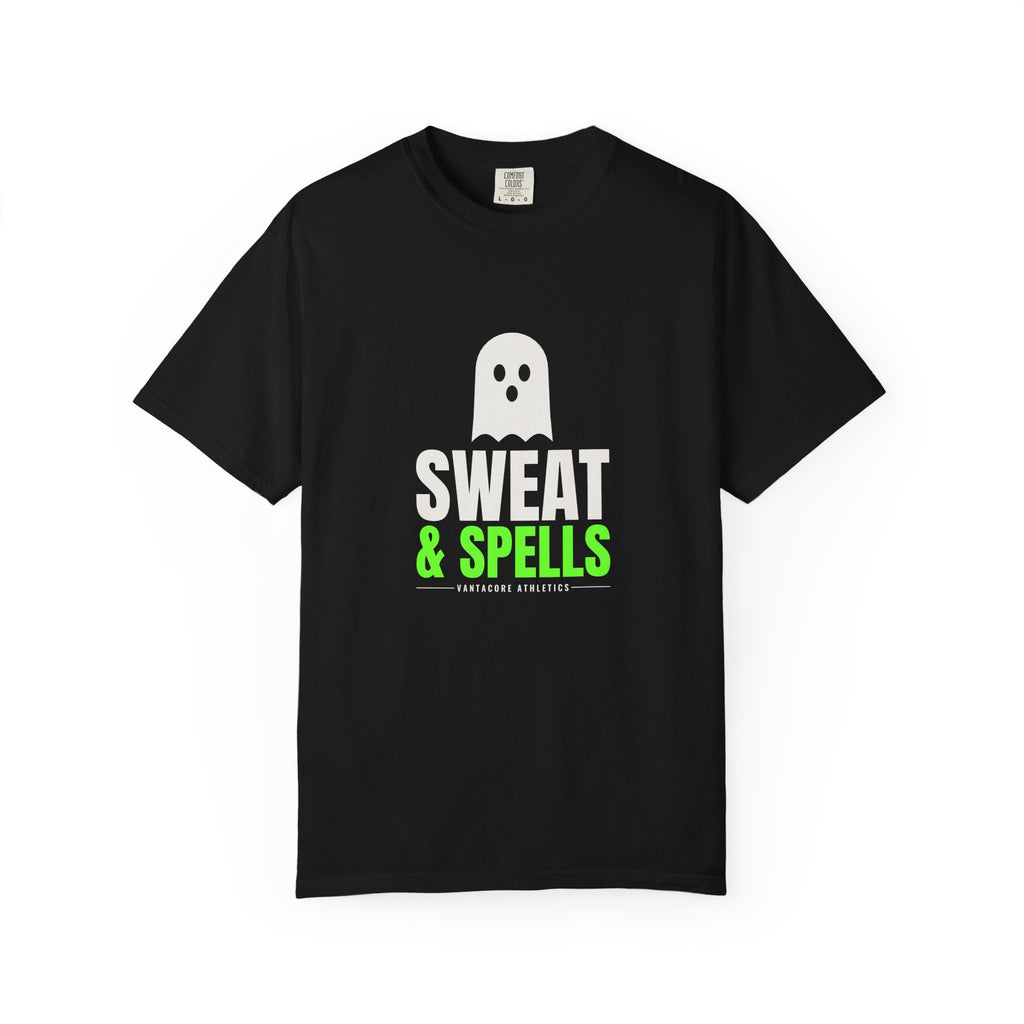 Sweat & Spells | Women's Halloween Garment-Dyed Graphic Tee