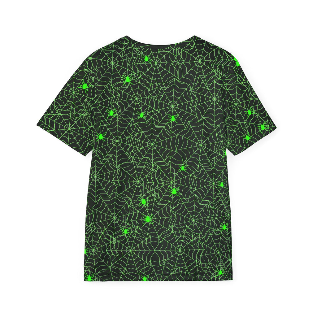 Halloween Toxic Slime Spiderweb Multipurpose Athletic Shirt