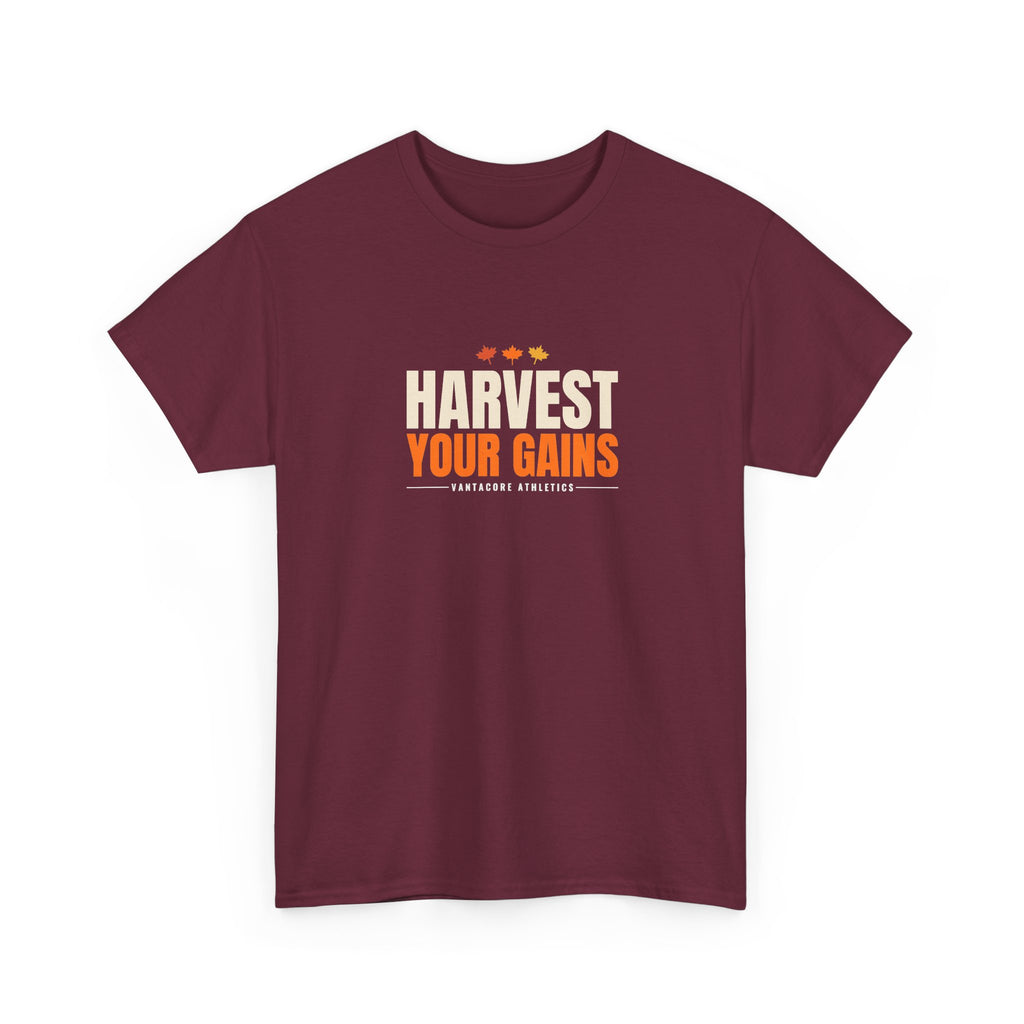 Harvest Your Gains | Men's Graphic Gym T-Shirt