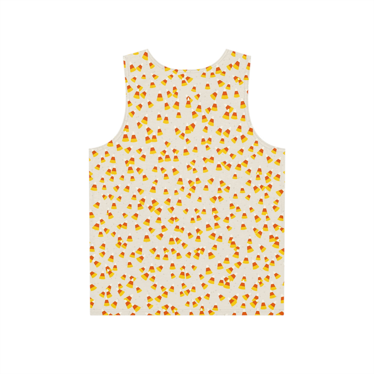 Halloween Bone White Candy Corn Toss Men's Athletic Tank