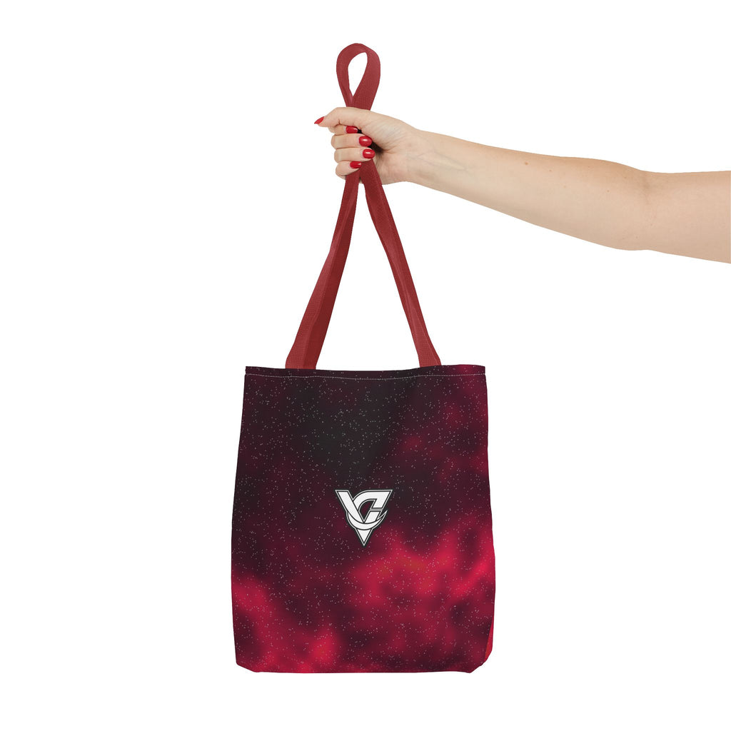 Infrared Galaxy Tote Bag — All-Over Print Gym & Everyday Tote
