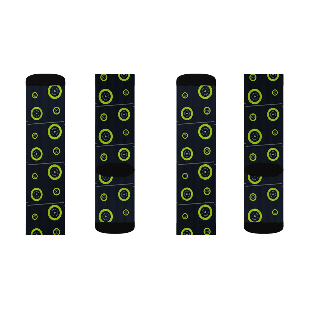 Training & Gym Volt Night Iron Plate Athletic Crew Socks